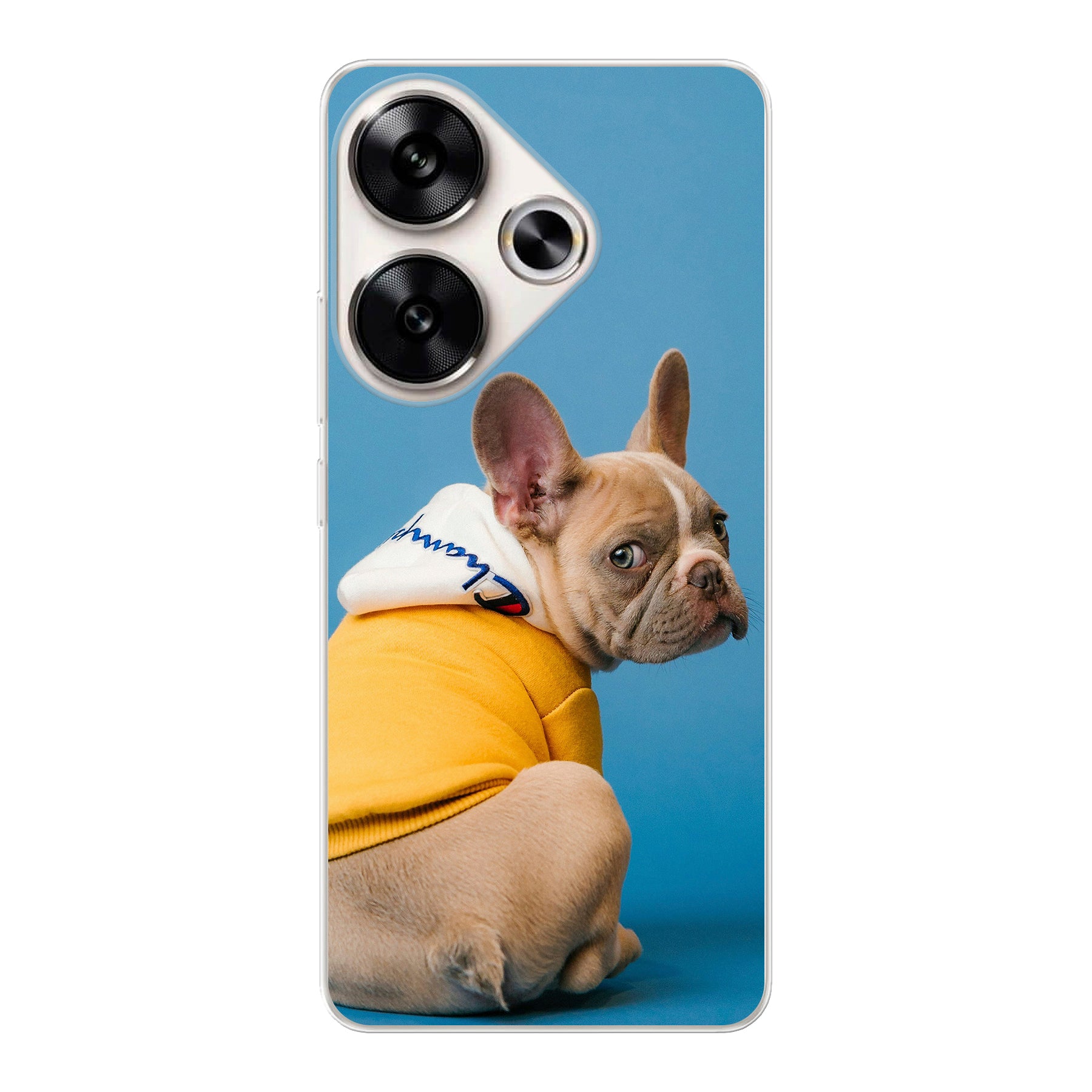 Xiaomi Poco F6 / Redmi Turbo 3 zachte hoes (achterkant bedrukt, transparant)