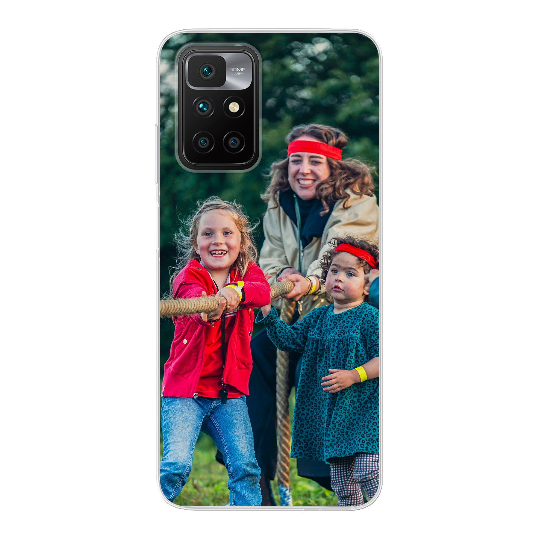 Xiaomi Redmi 10 / Redmi 10 2022 Zachte hoes (achterkant bedrukt, transparant)