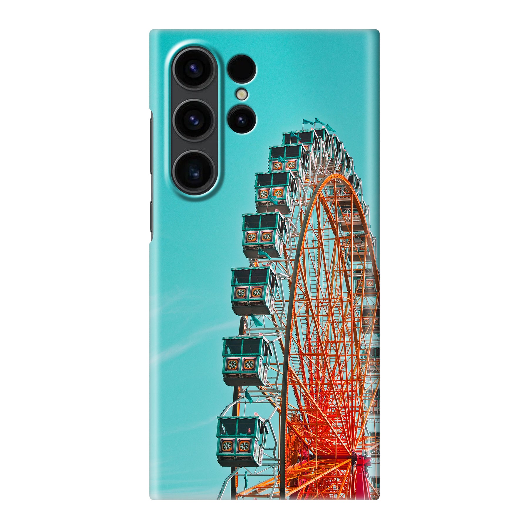 Samsung Galaxy S23 Ultra Hard hoesje (volledig bedrukt, glanzend)