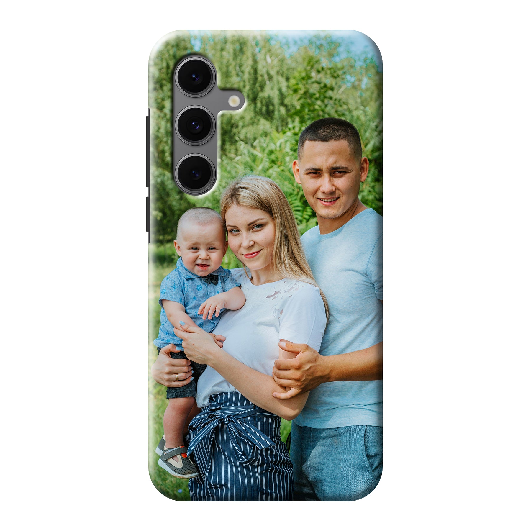 Samsung Galaxy S24 FE Tough case (volledig bedrukt, zwarte inzet)