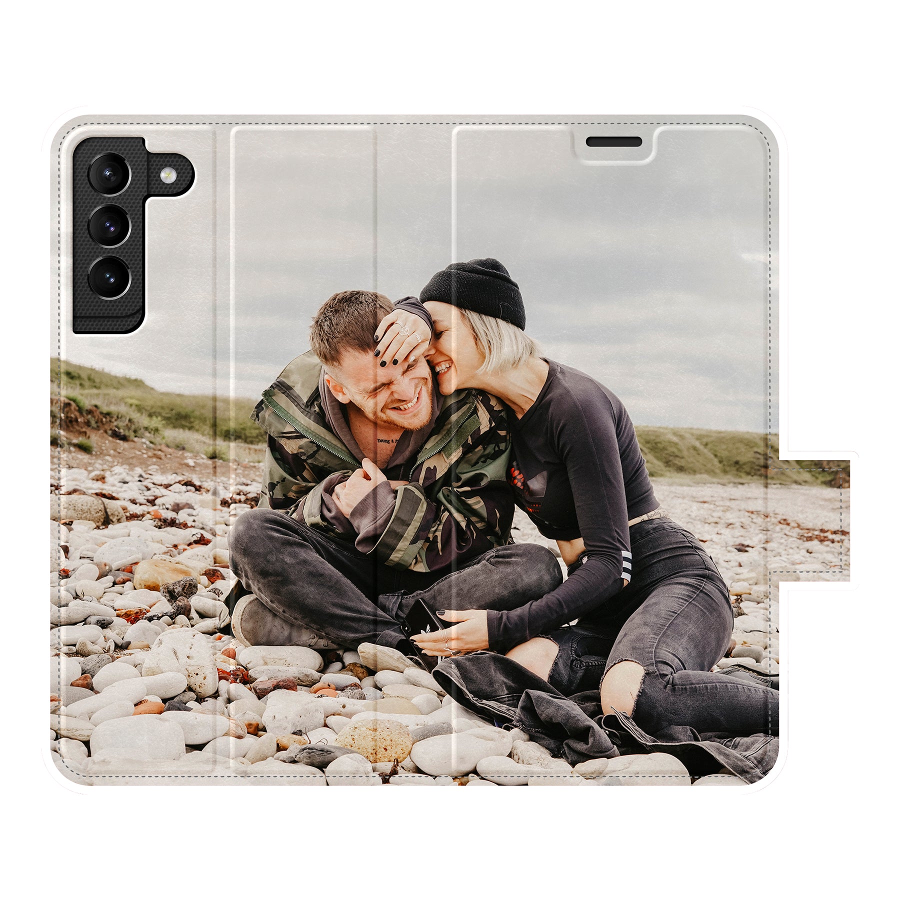 Samsung Galaxy S22 Wallet hoesje (volledig bedrukt)