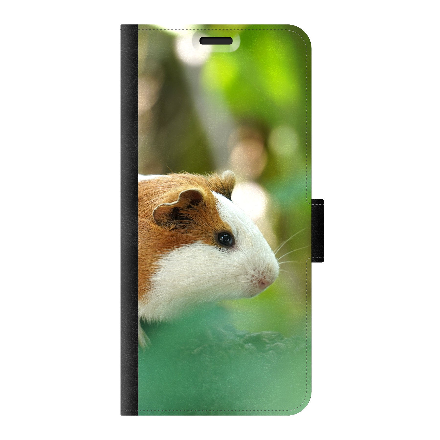 Samsung Galaxy S20 Ultra / Galaxy S20 Ultra 5G Wallet hoesje (voorzijde bedrukt, zwart)