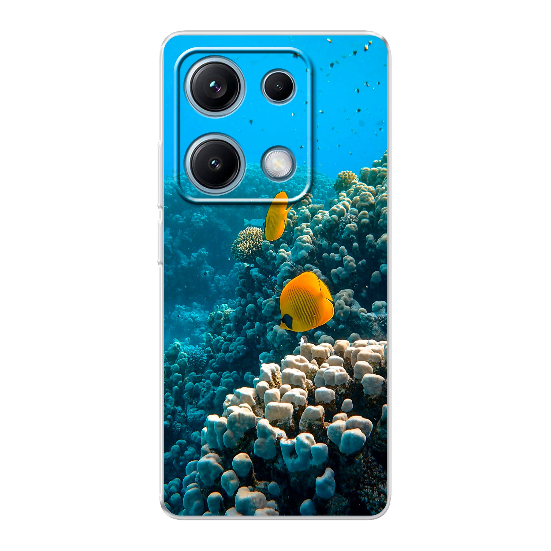 Xiaomi Redmi Note 14S Zachte hoes (achterkant bedrukt, transparant)