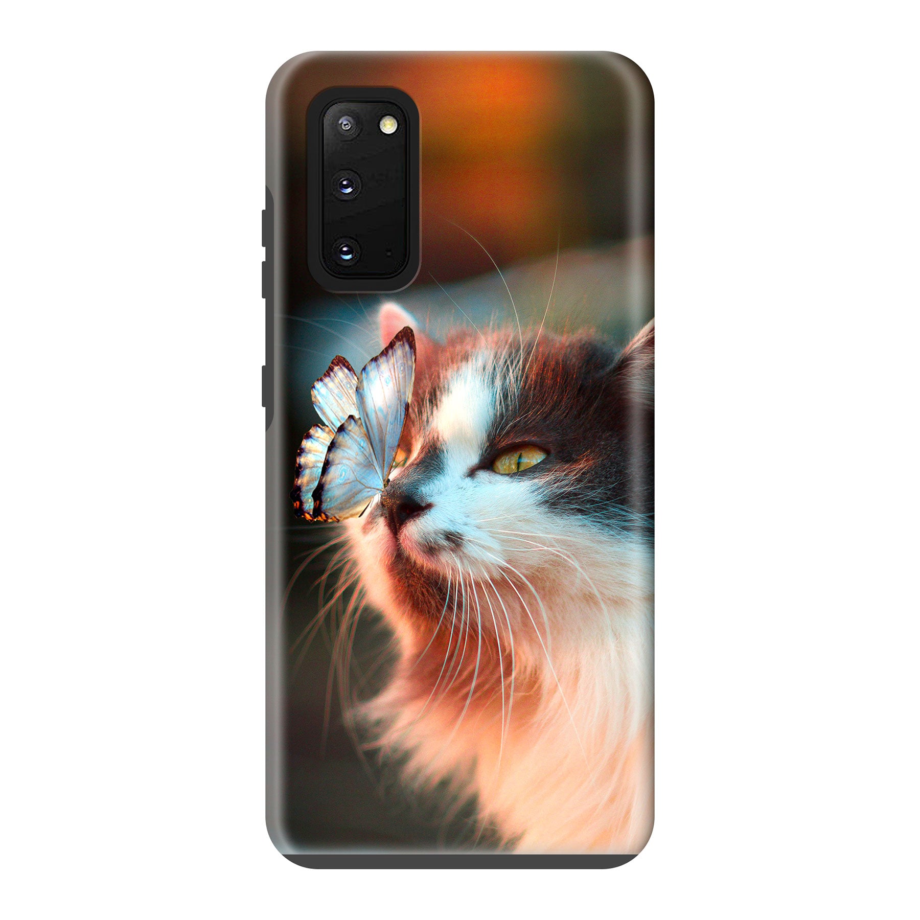 Samsung Galaxy S20 / Galaxy S20 5G Tough case (volledig bedrukt, zwarte inzet)