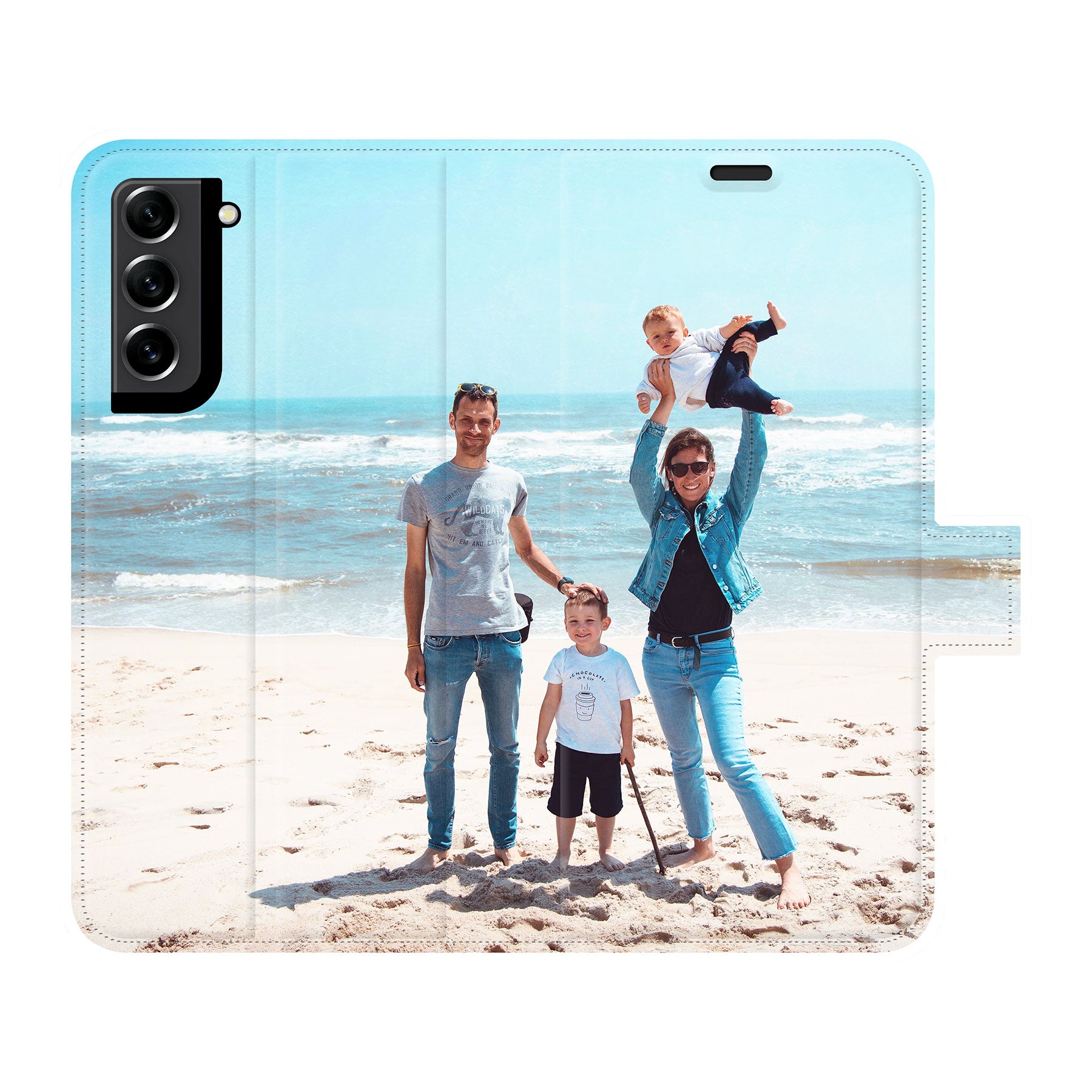 Samsung Galaxy S21 5G Wallet hoesje (volledig bedrukt)