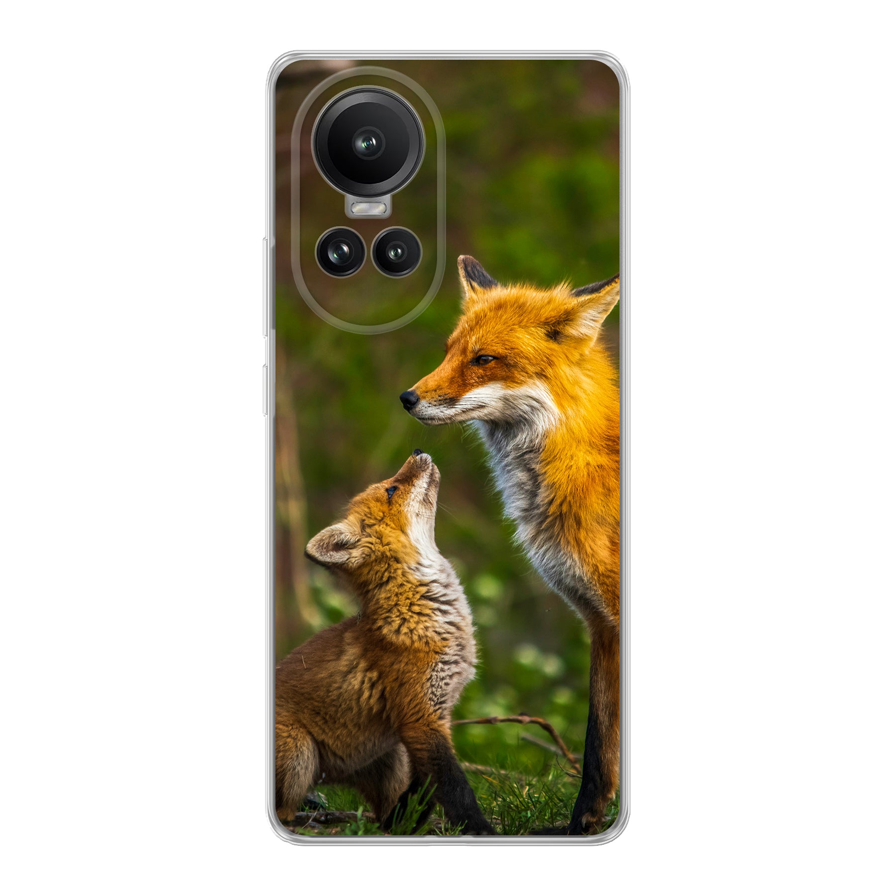 Oppo Reno 10 Pro (achterkant bedrukt, transparant)