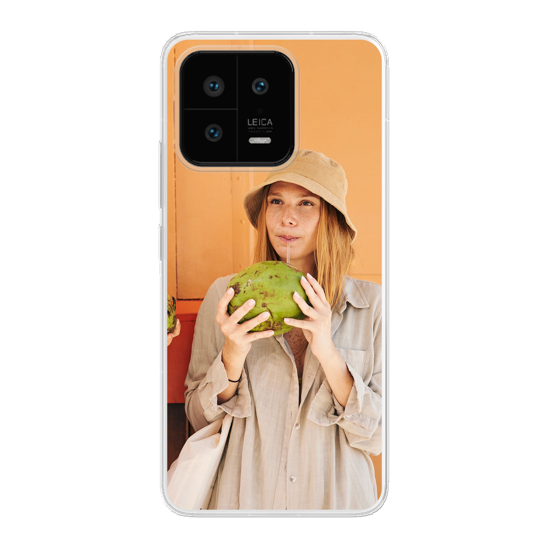 Xiaomi 13 Zachte hoes (achterkant bedrukt, transparant)