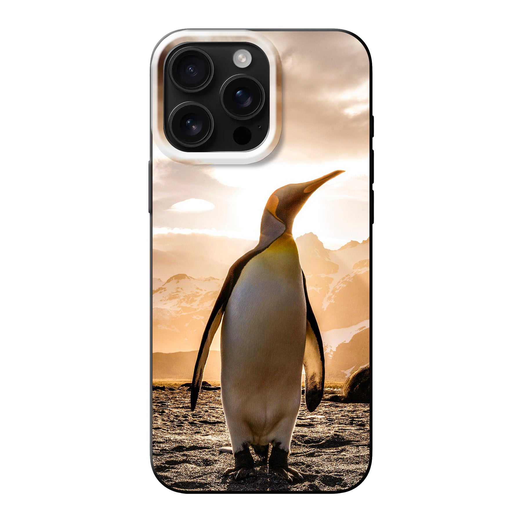 Apple iPhone 16 Pro Max Soft case (back printed, black)