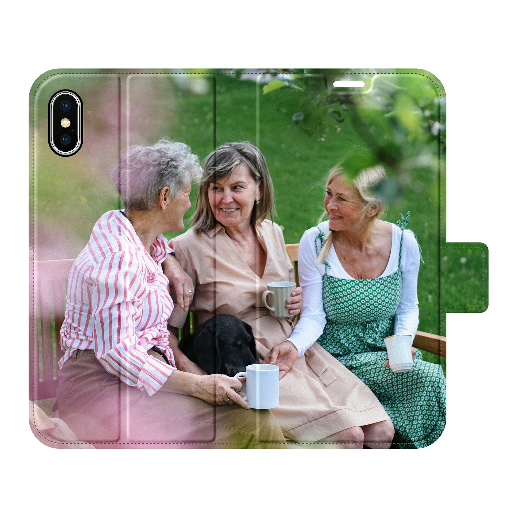 Apple iPhone X / iPhone Xs Wallet hoesje (volledig bedrukt)