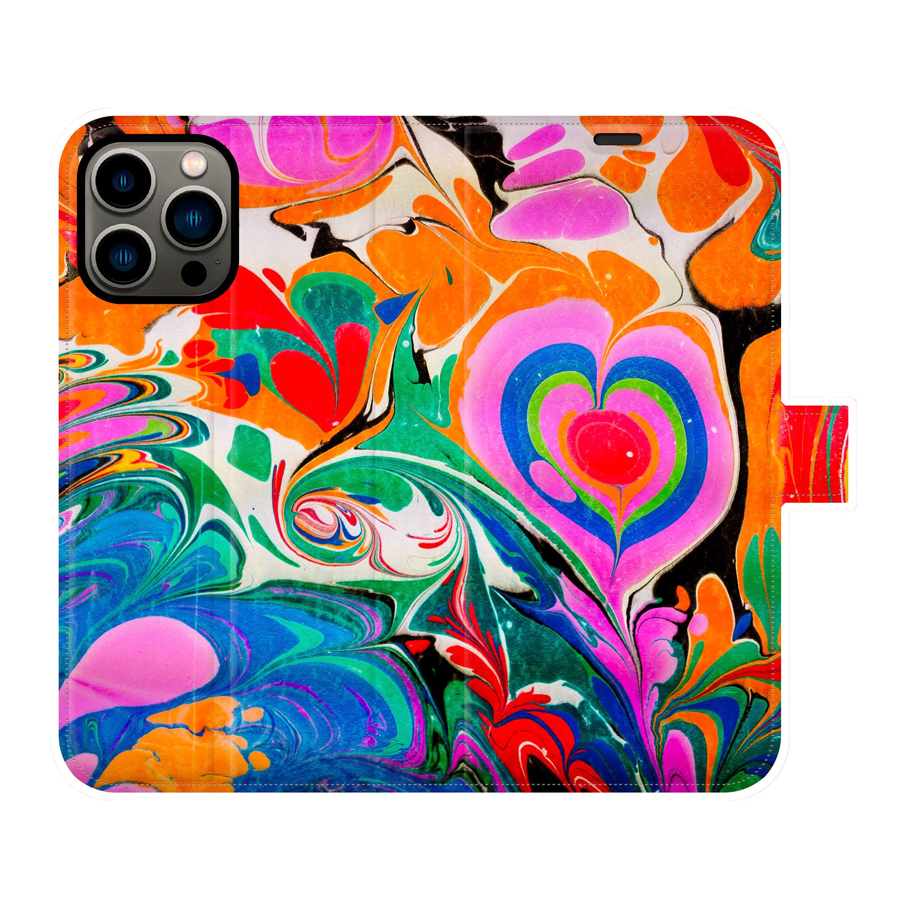 Apple iPhone 13 Pro Max Wallet-hoesje (volledig bedrukt)