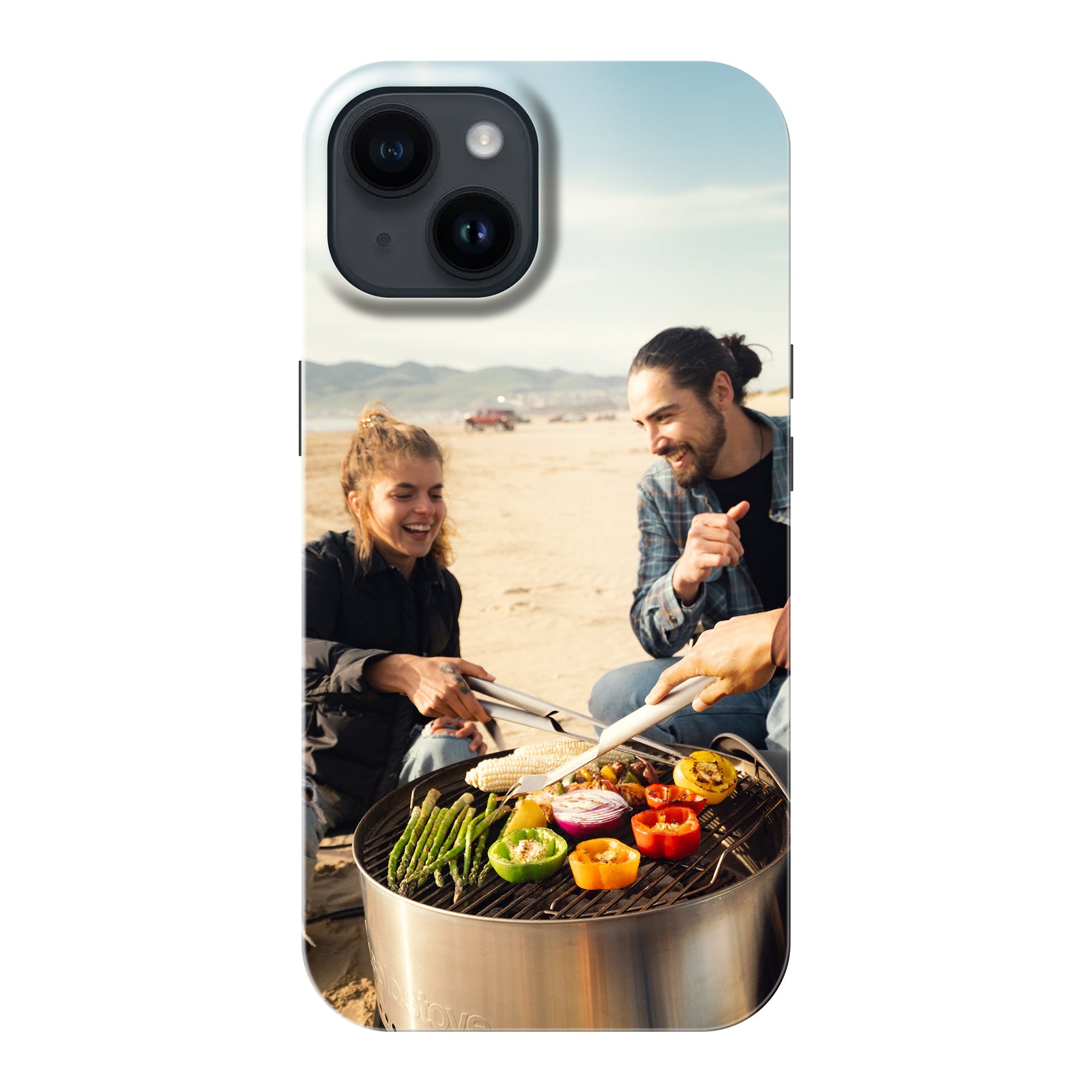 Apple iPhone 14 Tough case (volledig bedrukt, zwarte inzet)