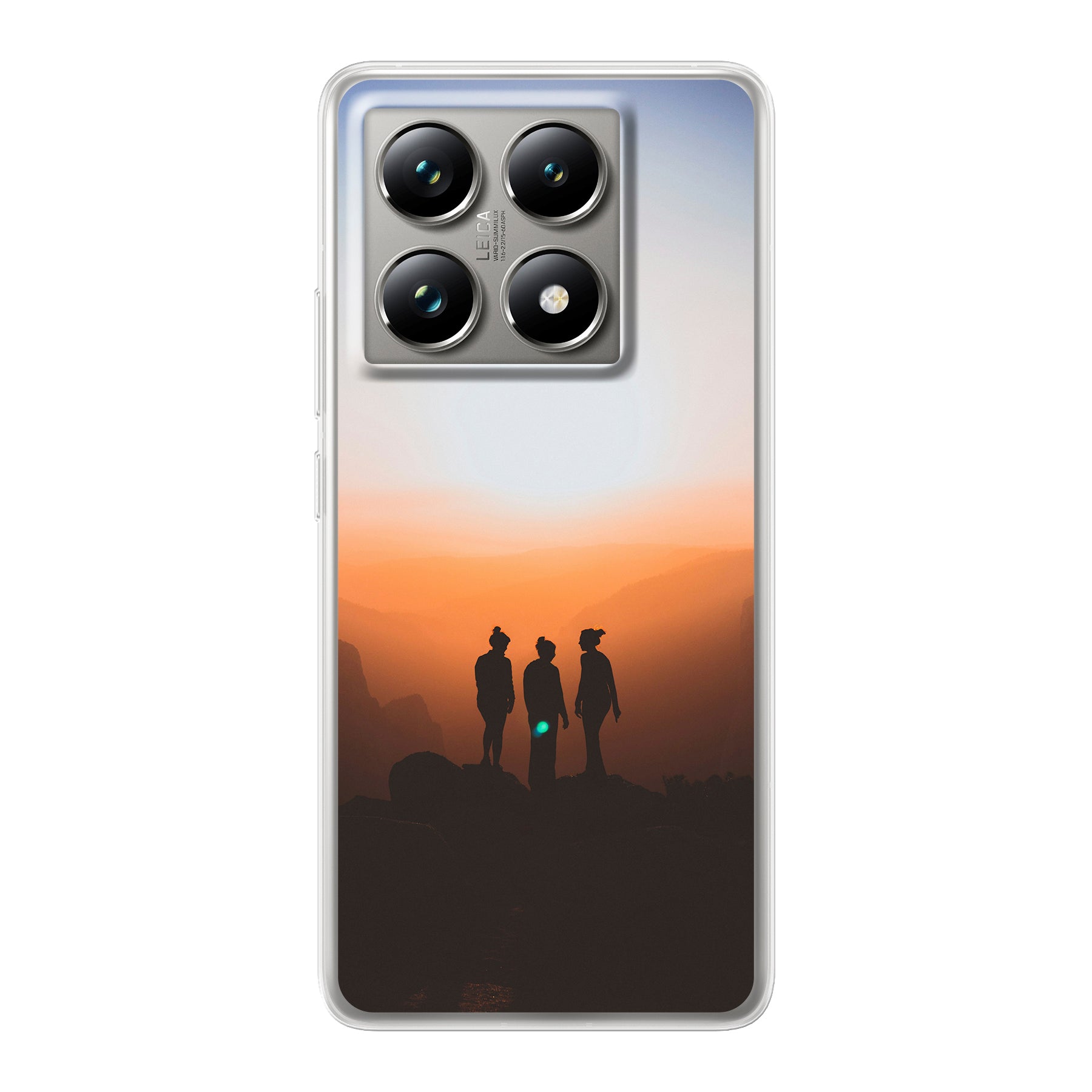Xiaomi 14T Pro Zachte hoes (achterkant bedrukt, transparant)
