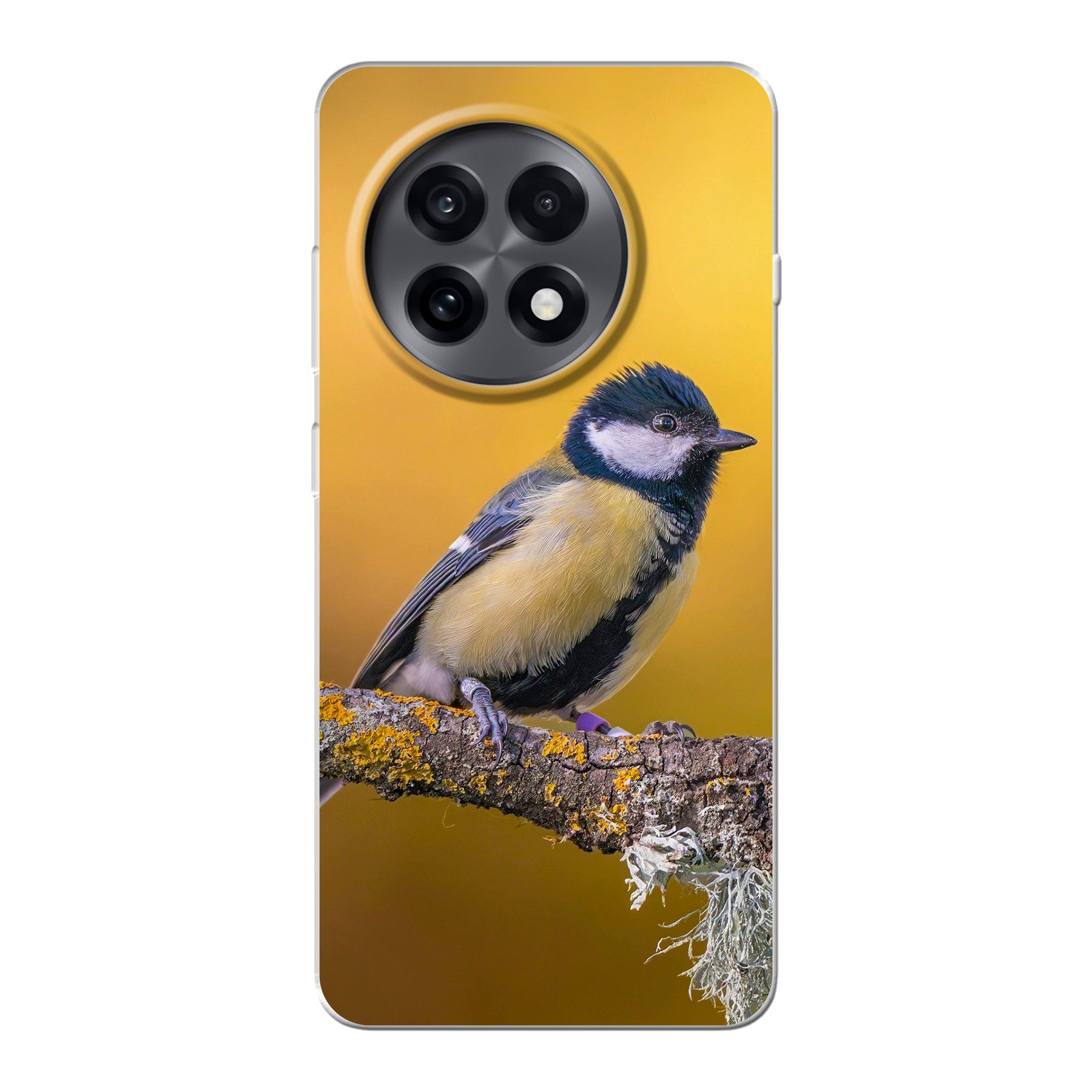 OnePlus 13R zachte hoes (achterkant bedrukt, transparant)