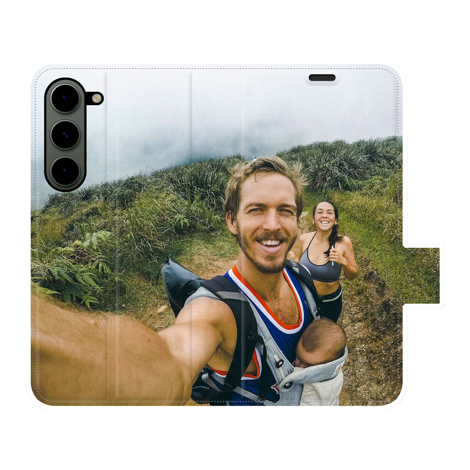 Samsung Galaxy S23 Wallet hoesje (volledig bedrukt)