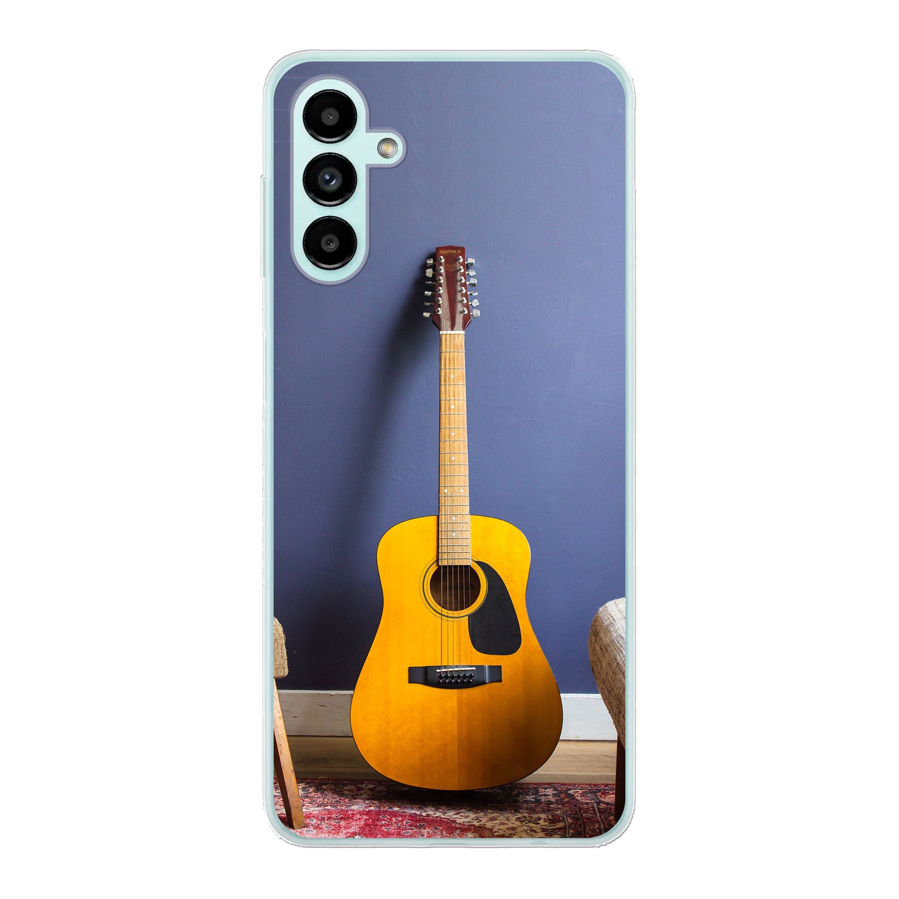 Samsung Galaxy A13 5G / Galaxy A04s Zachte hoes (achterkant bedrukt, transparant)