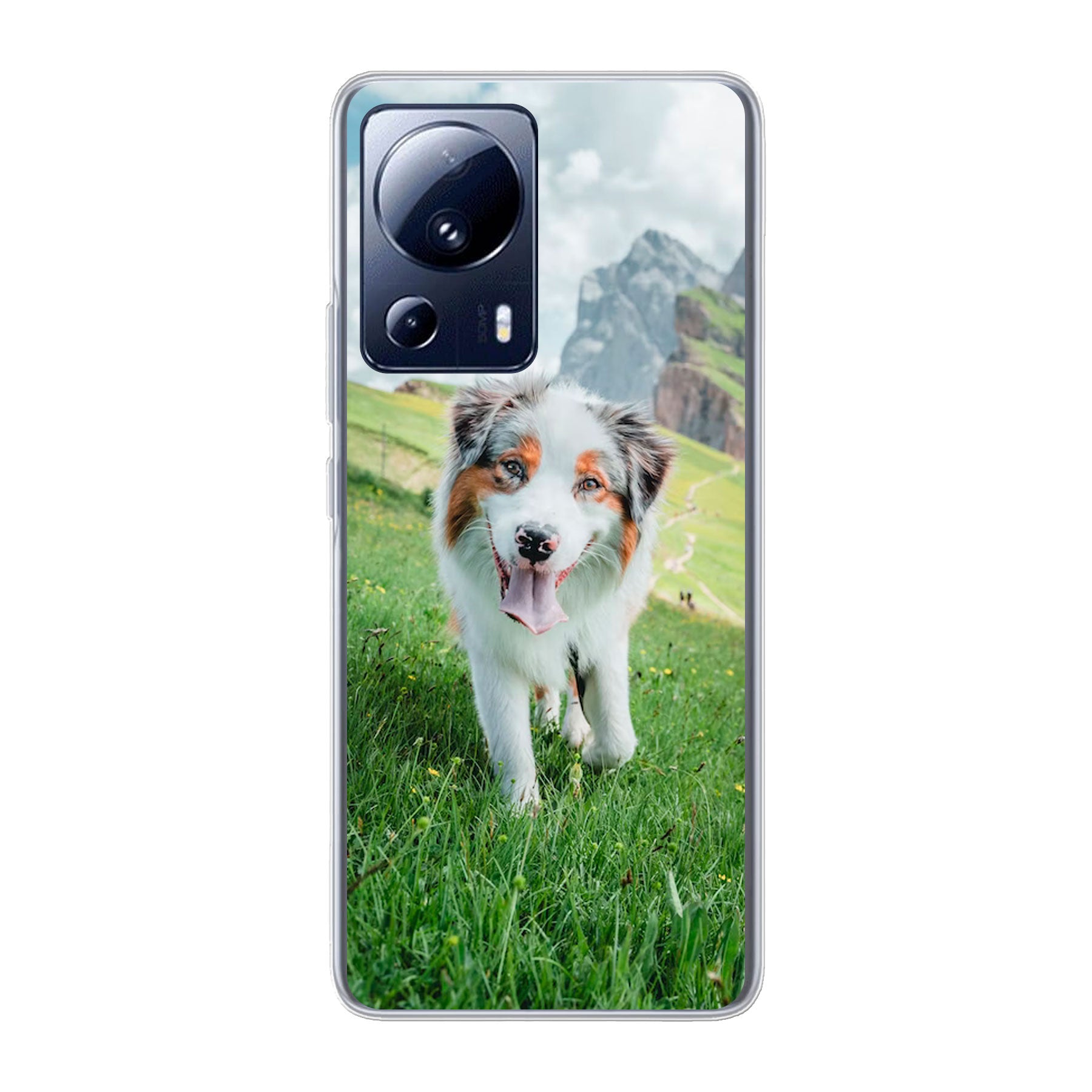 Xiaomi 13 Lite Zachte hoes (achterkant bedrukt, transparant)