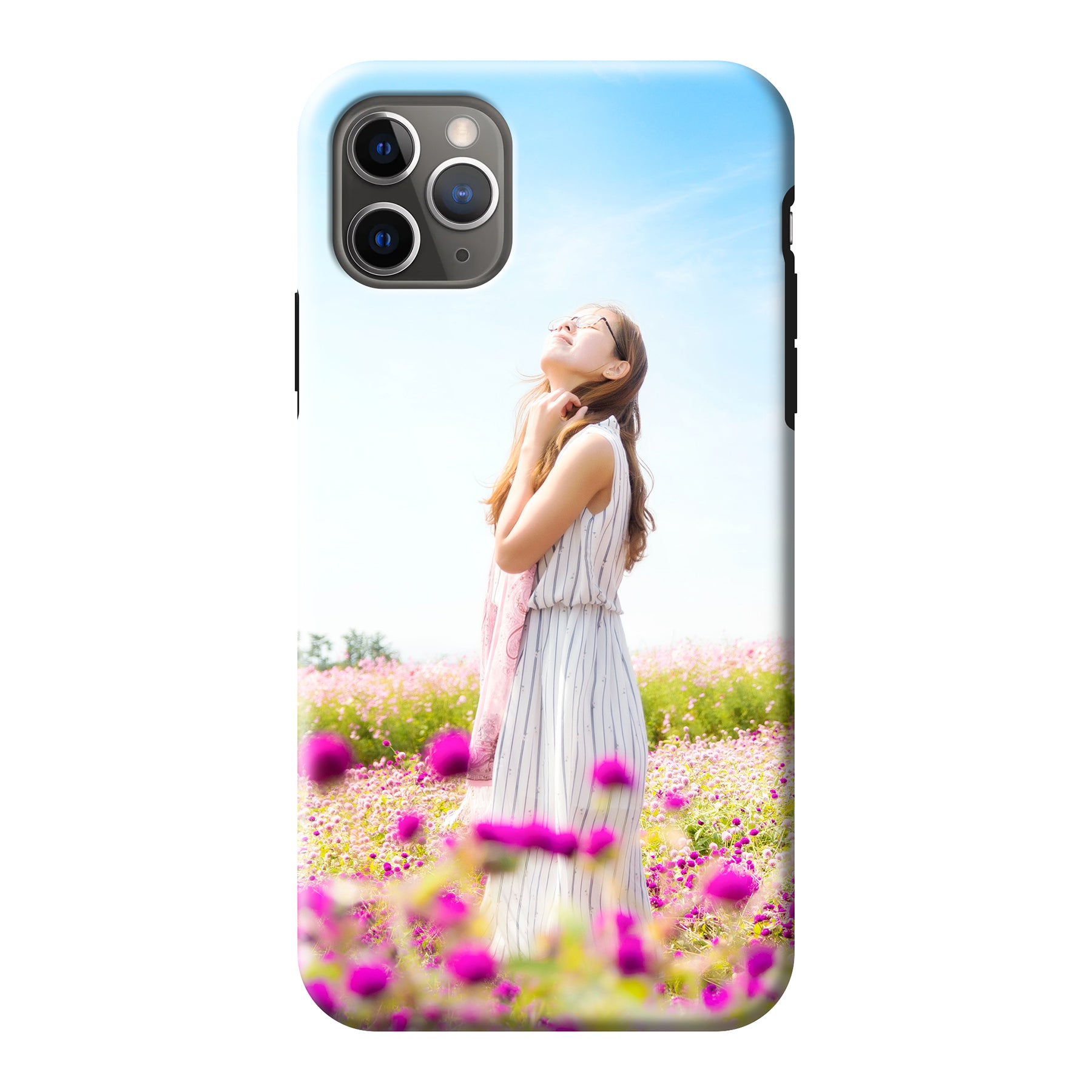 Apple iPhone 11 Pro Max Tough case (volledig bedrukt, zwarte inzet)