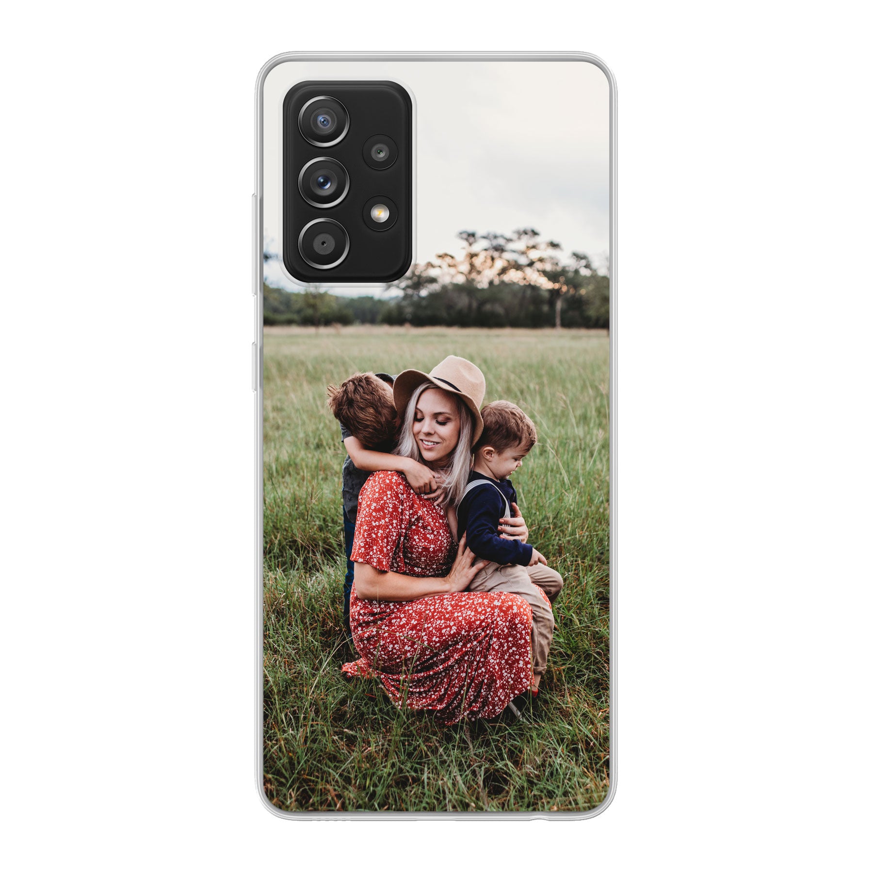 Samsung Galaxy A52 / Galaxy A52 5G / Galaxy A52s Hardcase (achterkant bedrukt, transparant)
