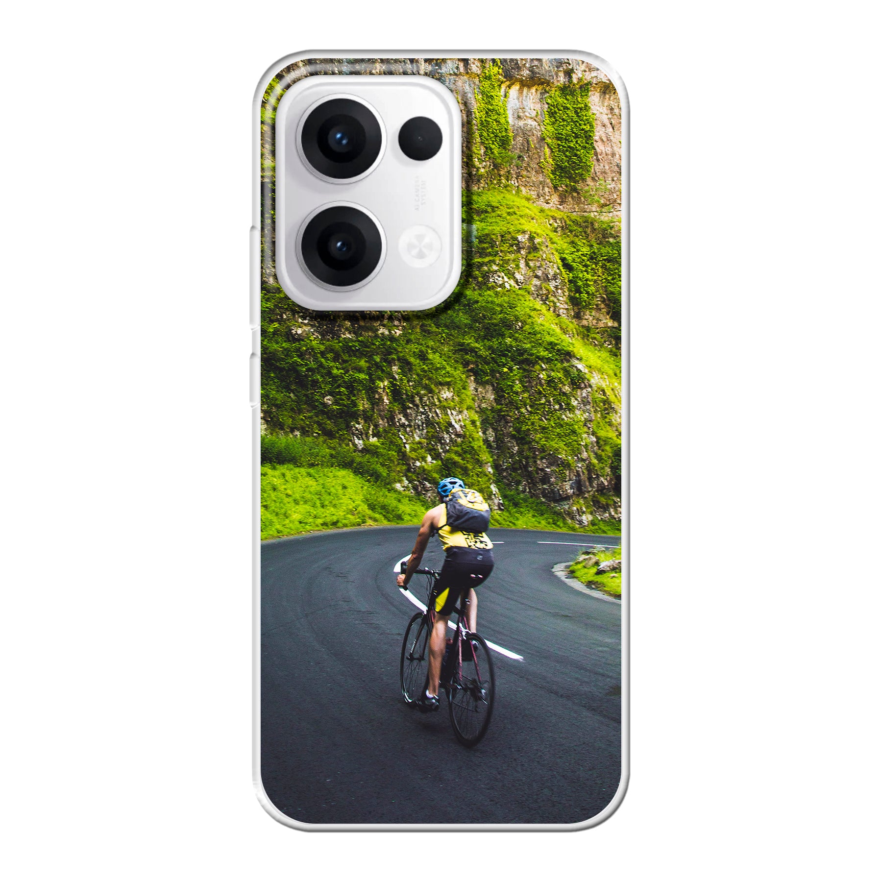 Oppo Reno13 zachte hoes (achterkant bedrukt, transparant)