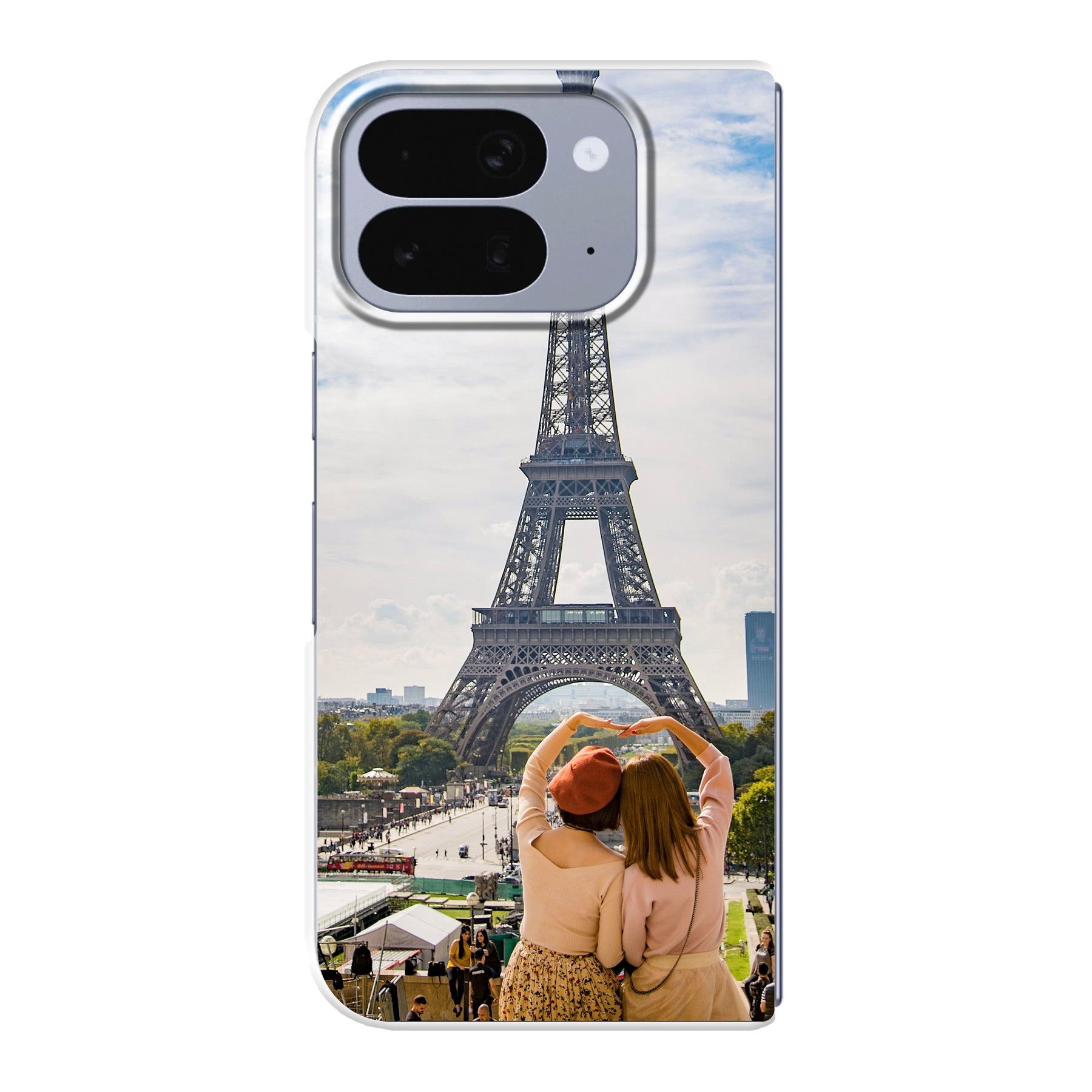 Google Pixel 10 Pro Fold Hard case (back printed, transparent)