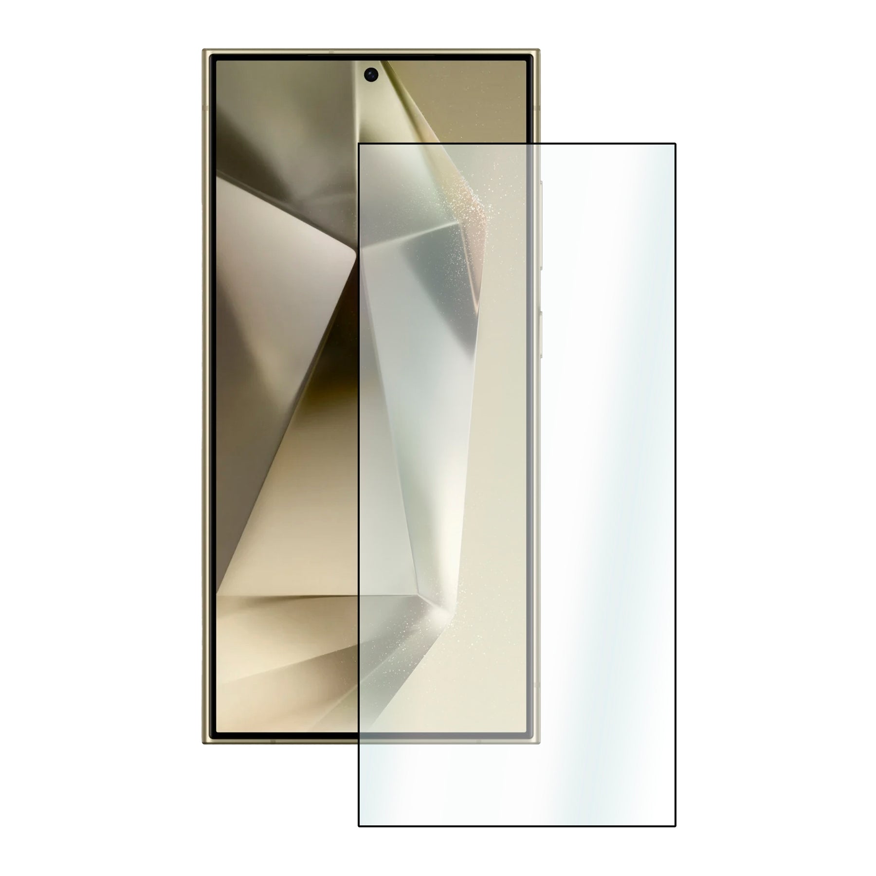 Gehard glazen volledige beschermhoes voor Samsung Galaxy S24 Ultra