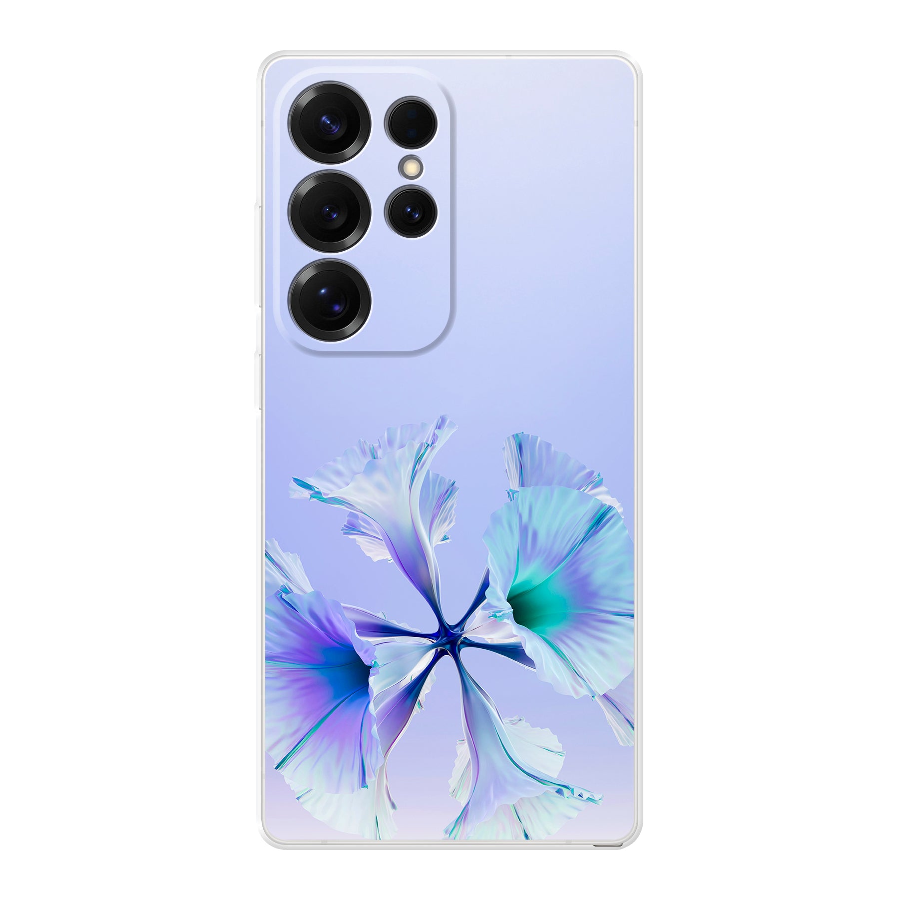 Samsung Galaxy S25 Ultra Soft hoesje (achterkant bedrukt, transparant)