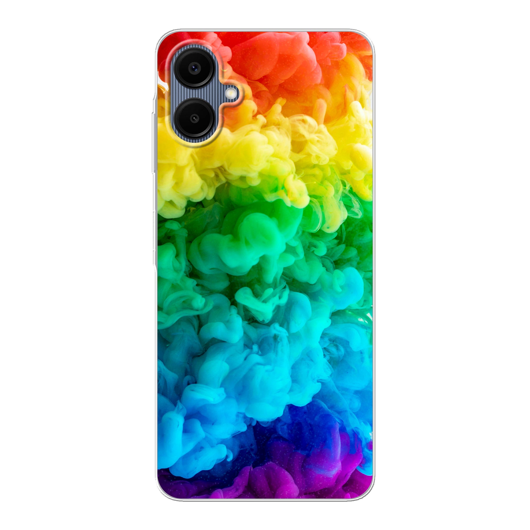 Samsung Galaxy A06 Zachte hoes (achterkant bedrukt, transparant)