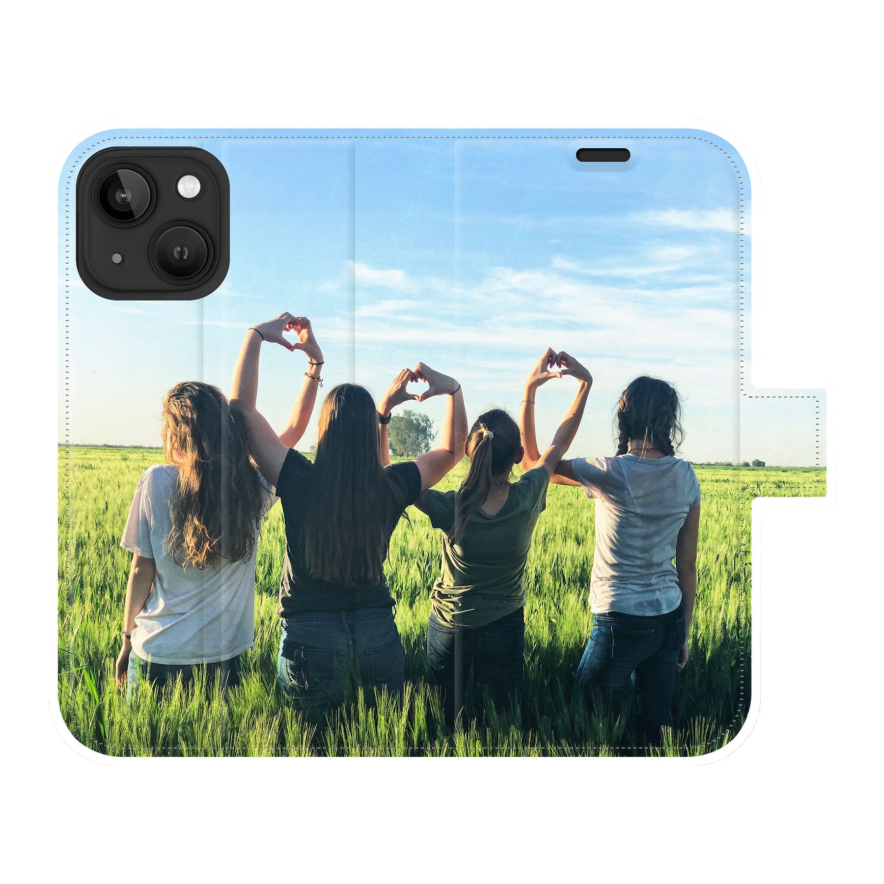 Apple iPhone 13 mini Wallet hoesje (volledig bedrukt)
