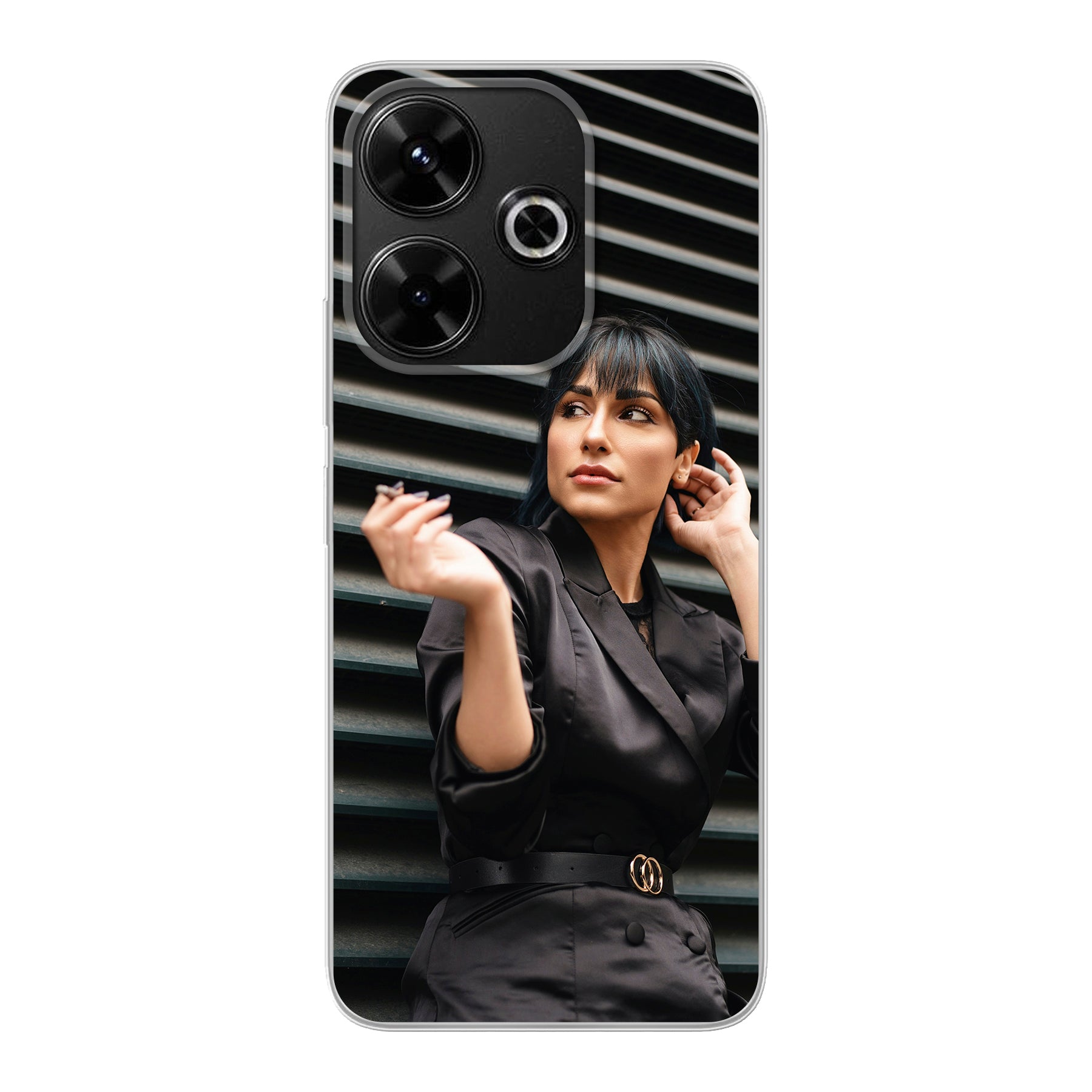 Xiaomi Redmi 13 / Redmi 13X / Redmi Note 13R / Poco M6 4G Zachte case (achterkant bedrukt, transparant)
