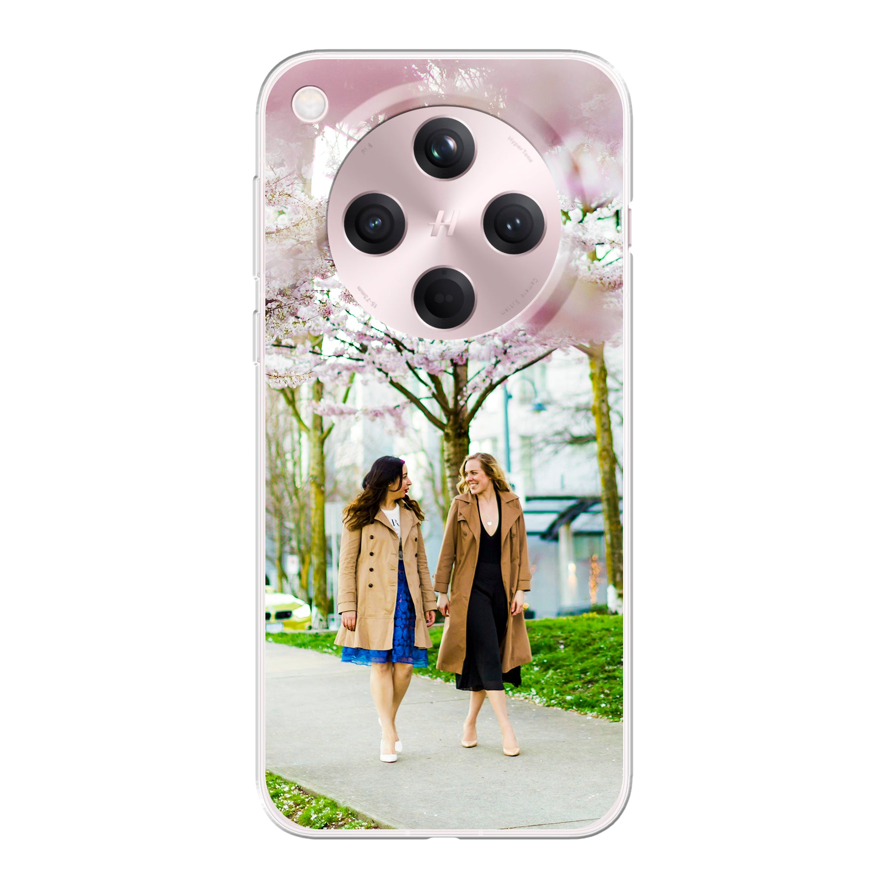 Oppo Find X8 Zachte hoes (achterkant bedrukt, transparant)