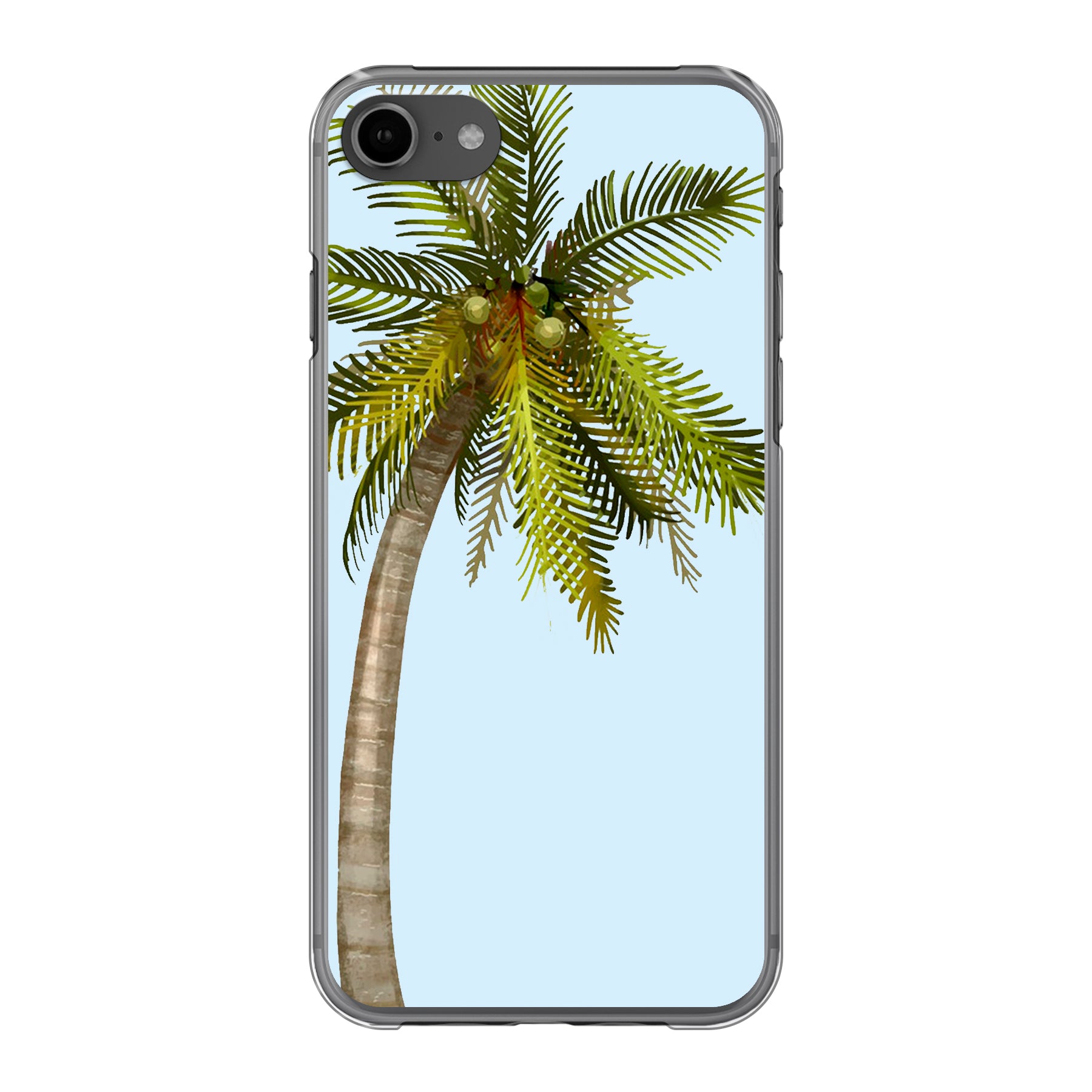 Apple iPhone 7 / 8 / SE (2020) / SE (2022) Hardcase (achterkant bedrukt, transparant)