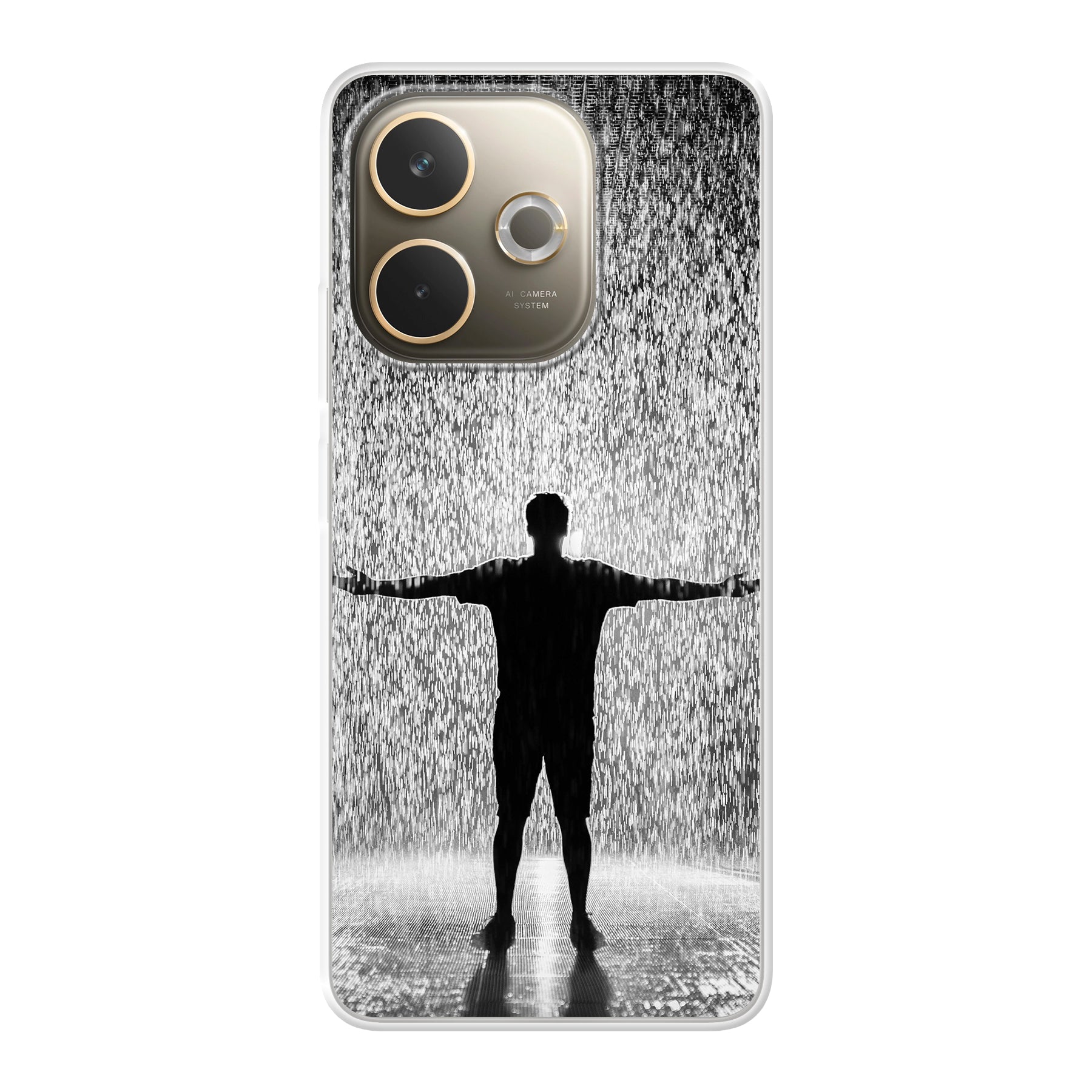 Oppo A5 Pro / A5 Pro 4G / A5 Energy Zachte hoes (achterkant bedrukt, transparant)