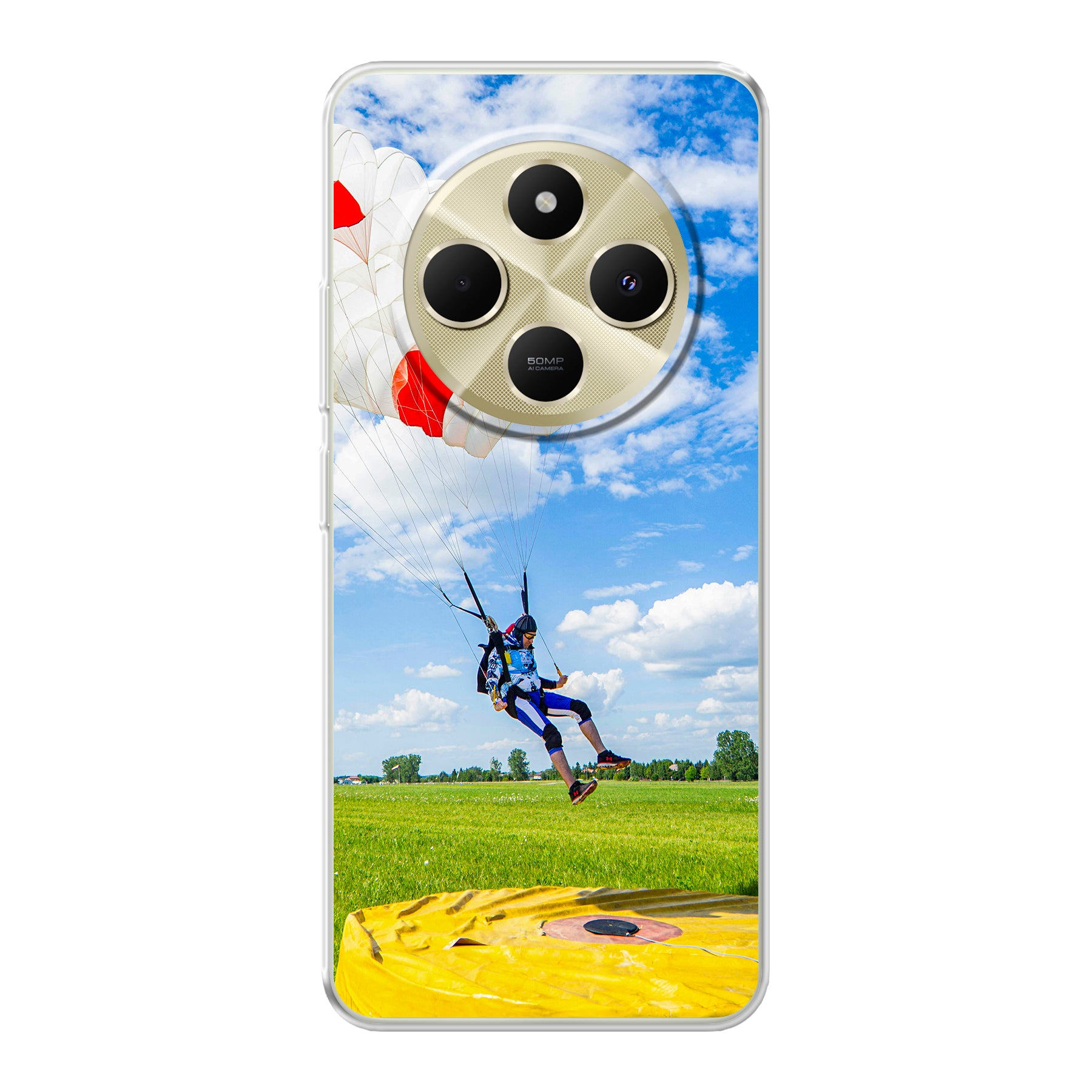 Xiaomi Redmi 14C 5G / Redmi 14R 5G / Poco C75 zachte case (achterkant bedrukt, transparant)
