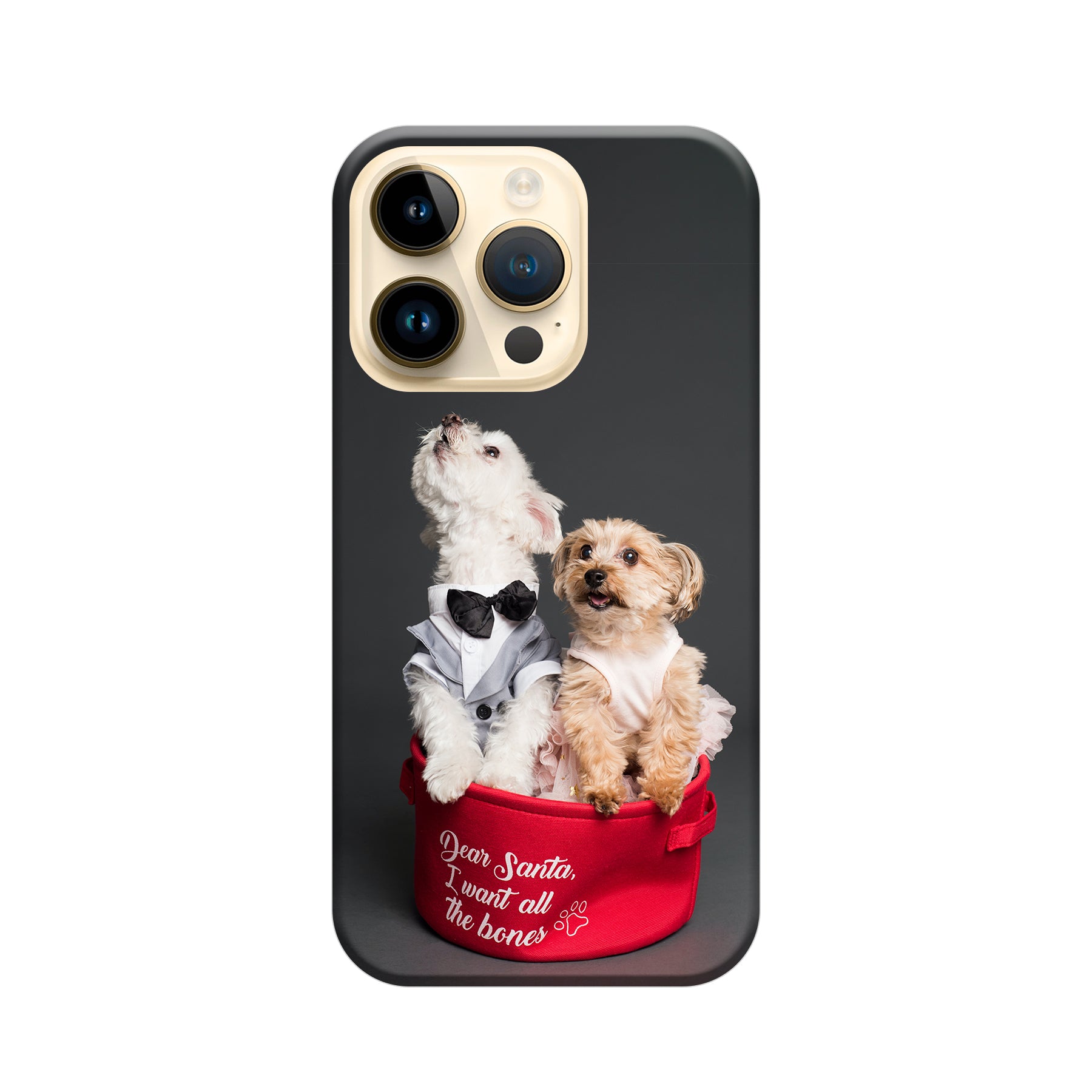 Apple iPhone 14 Pro Tough case (volledig bedrukt, zwarte inzet)