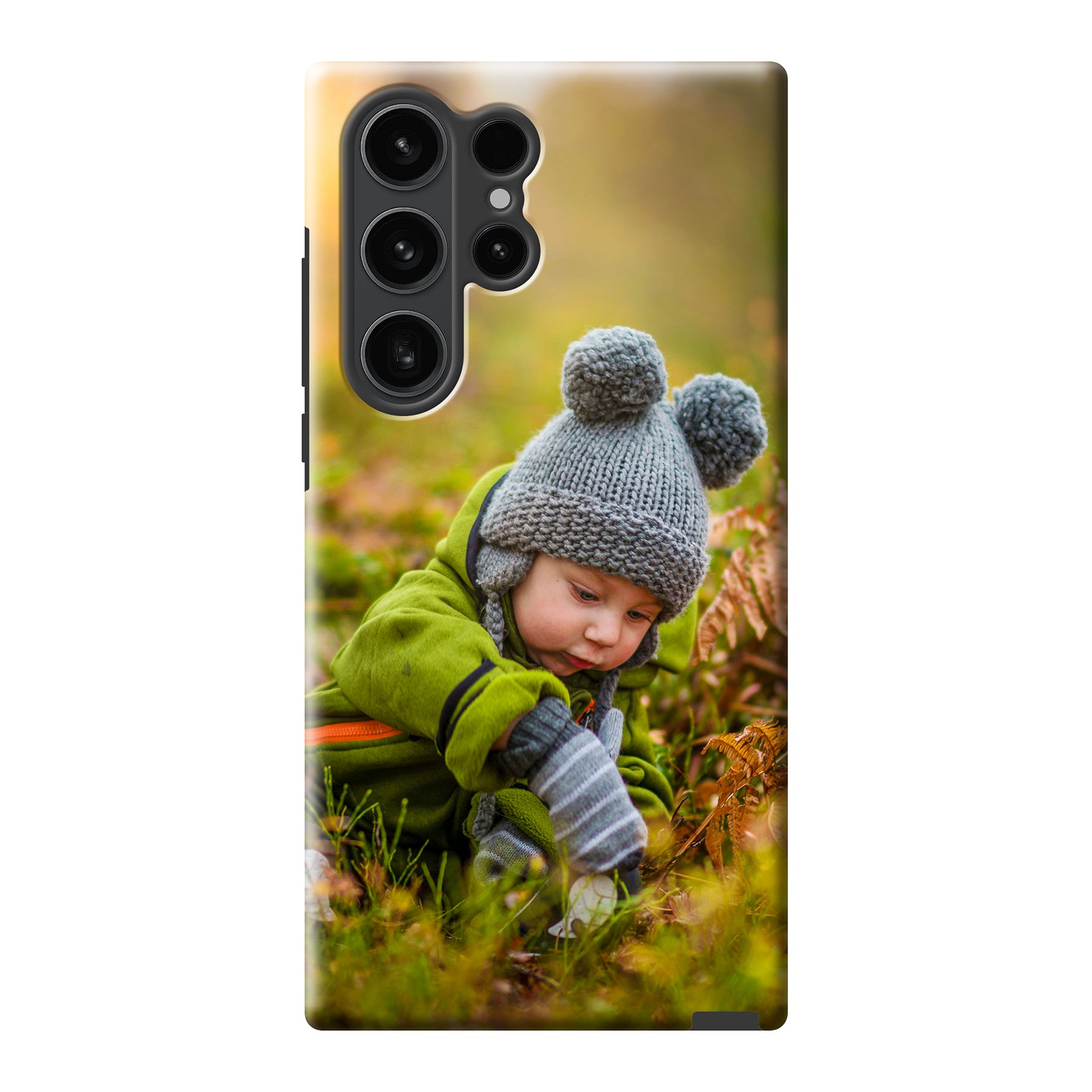 Samsung Galaxy S23 Ultra Tough hoesje (volledig bedrukt, zwarte inzet)