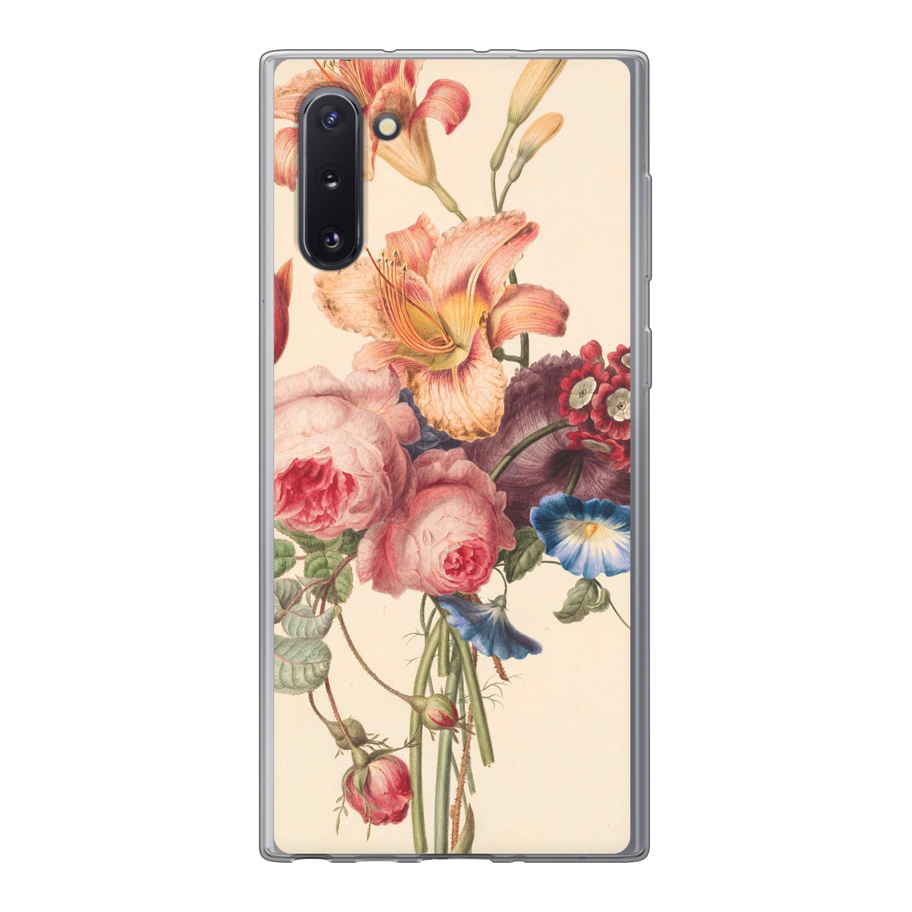 Samsung Galaxy Note 10 / Galaxy Note 10 5G Zachte hoes (achterkant bedrukt, transparant)
