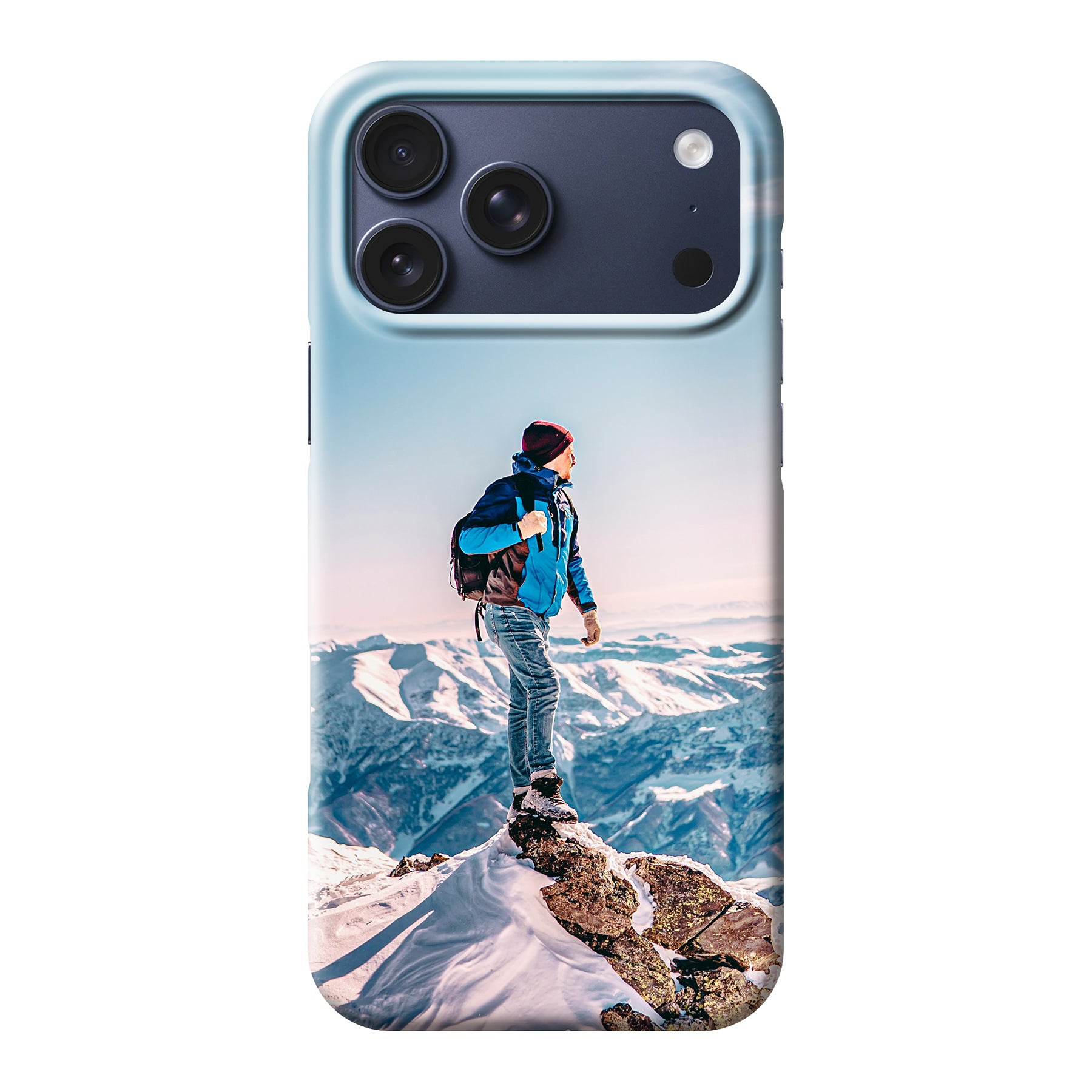 Apple iPhone 17 Pro Max Hardcase (volledig bedrukt, glanzend)