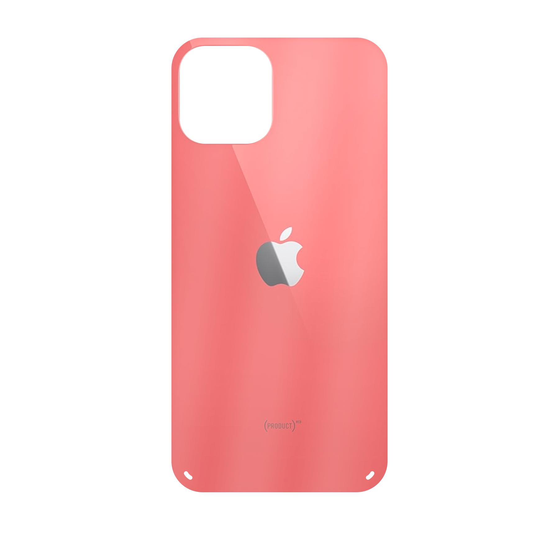 Apple iPhone 12 / iPhone 12 Pro Crossbody hoesje (achterkant bedrukt, transparant)