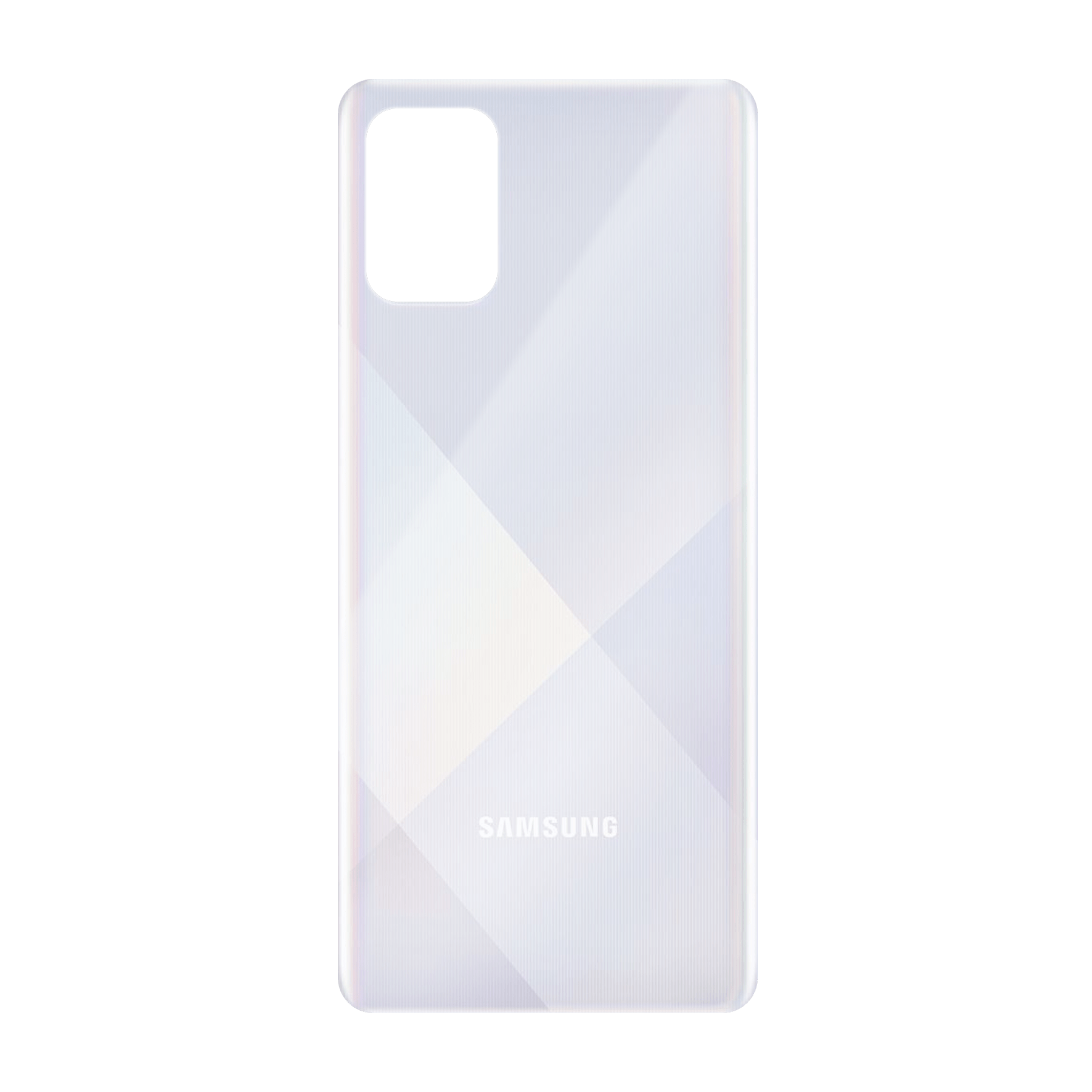 Samsung Galaxy A71 4G Zachte hoes (achterkant bedrukt, transparant)