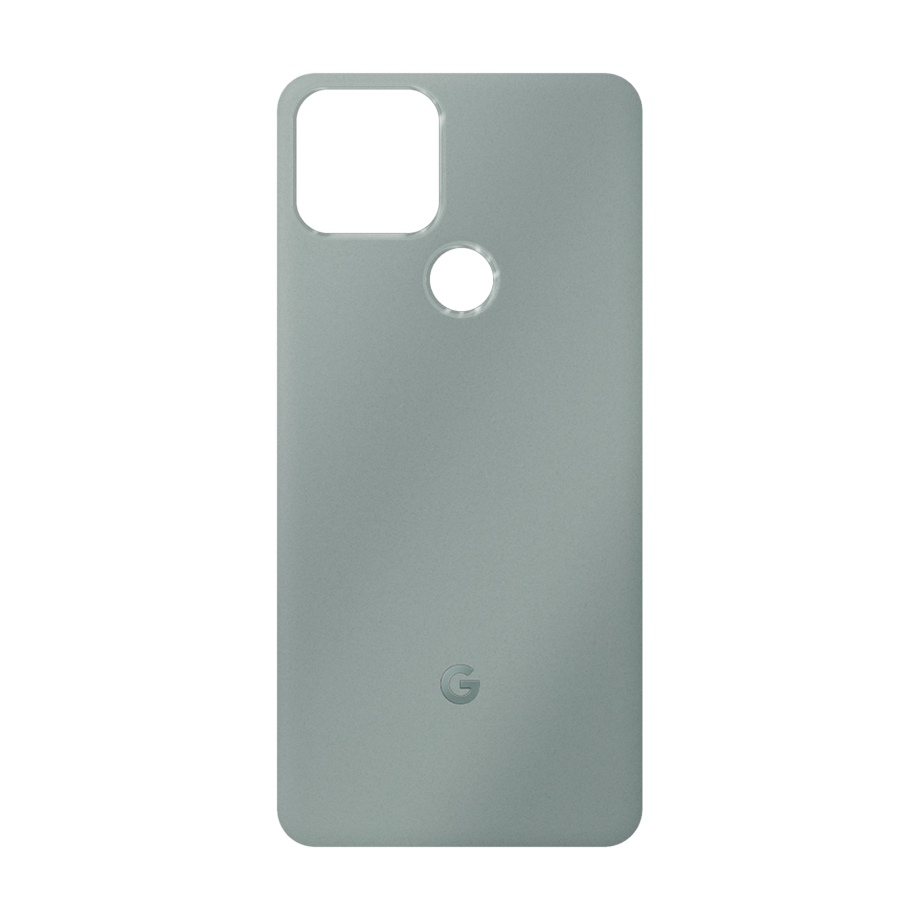 Google Pixel 5 Soft case (achterkant bedrukt, transparant)