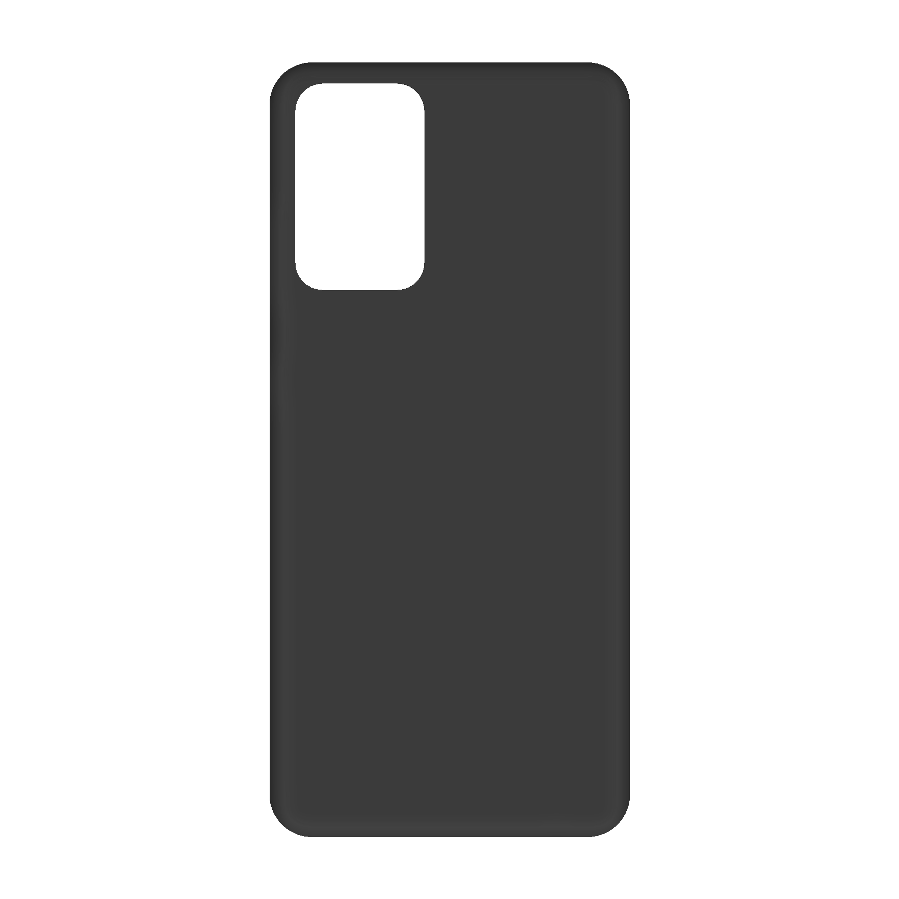 Samsung Galaxy A53 5G Biologisch afbreekbaar hoesje (achterkant bedrukt, zwart)