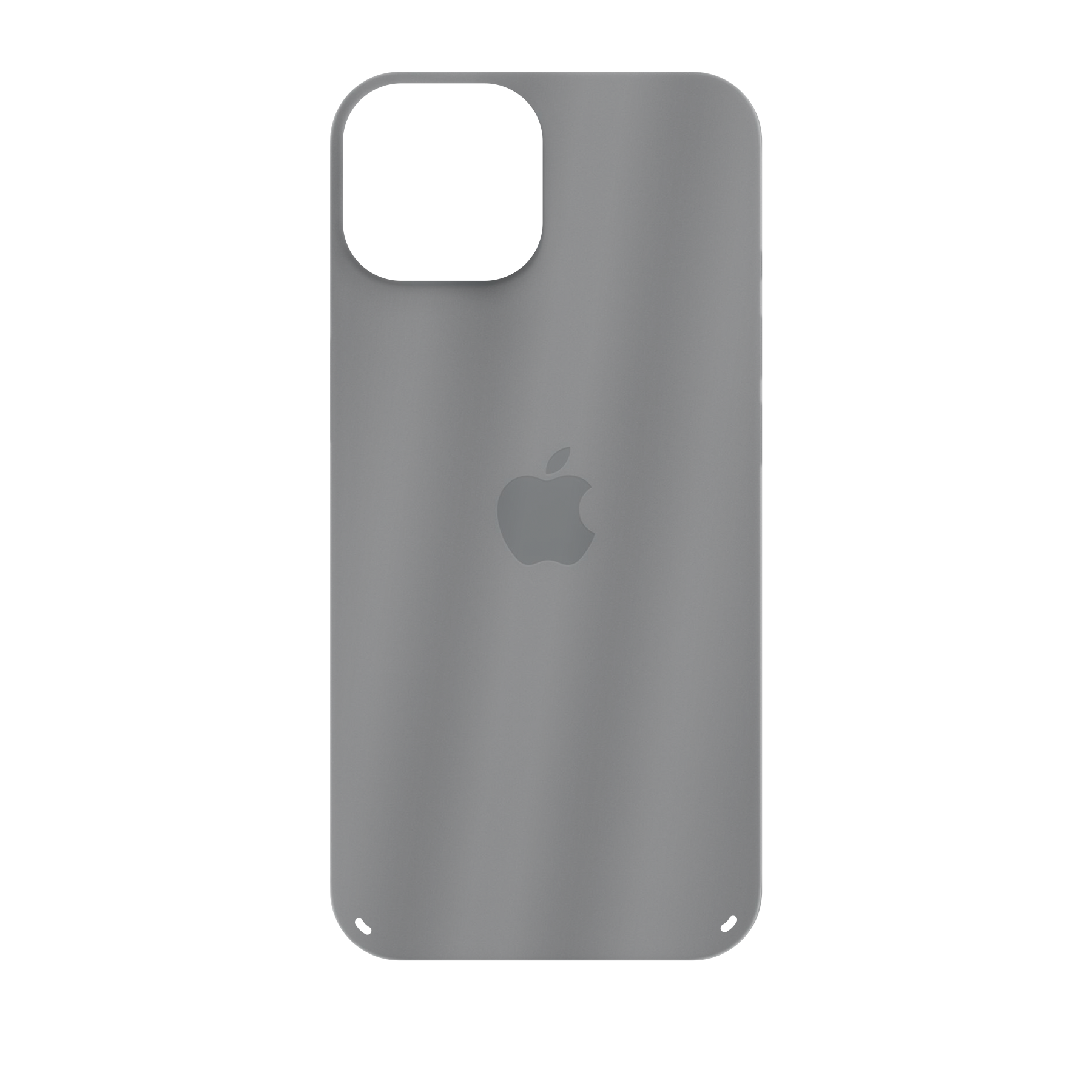 Apple iPhone 15 Crossbody hoesje (achterkant bedrukt, transparant)