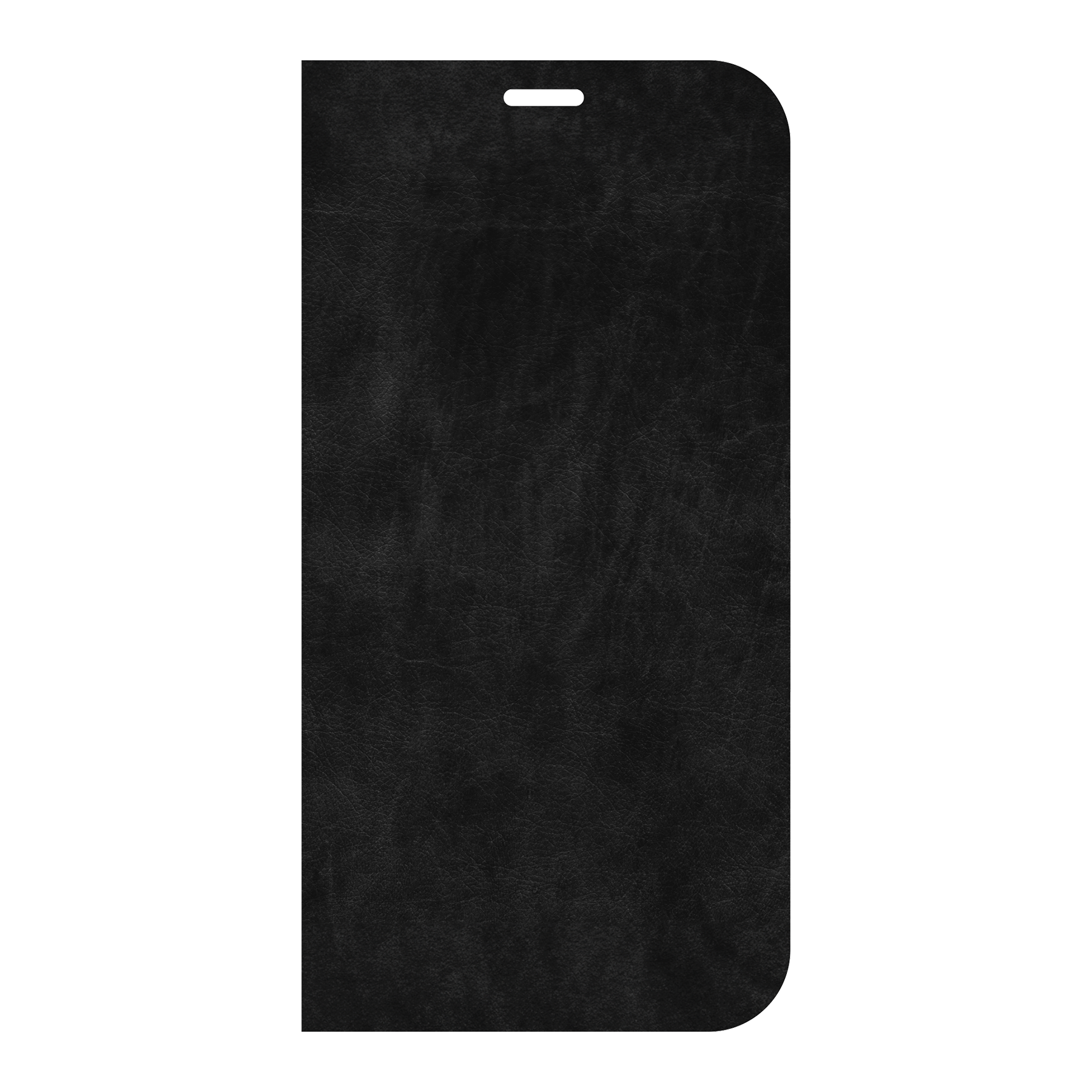 Apple iPhone 11 Wallet hoesje (voorzijde bedrukt, zwart)