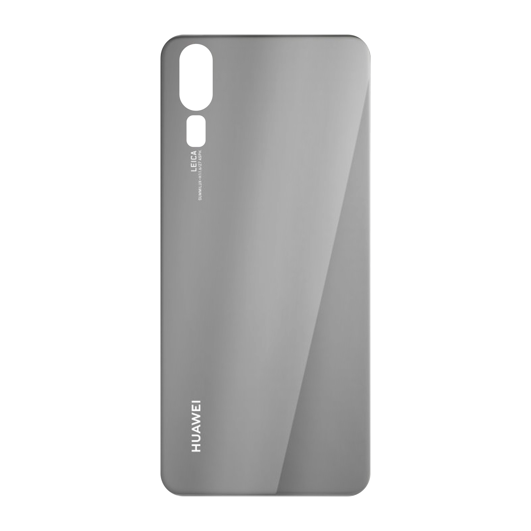 Huawei P20 Zachte hoes (achterkant bedrukt, transparant)
