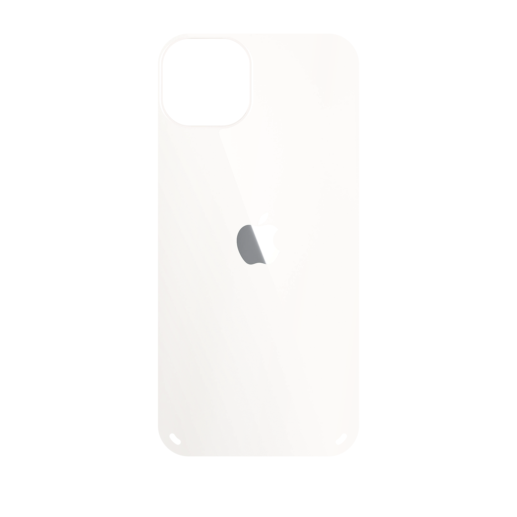 Apple iPhone 13 Crossbody hoesje (achterkant bedrukt, transparant)