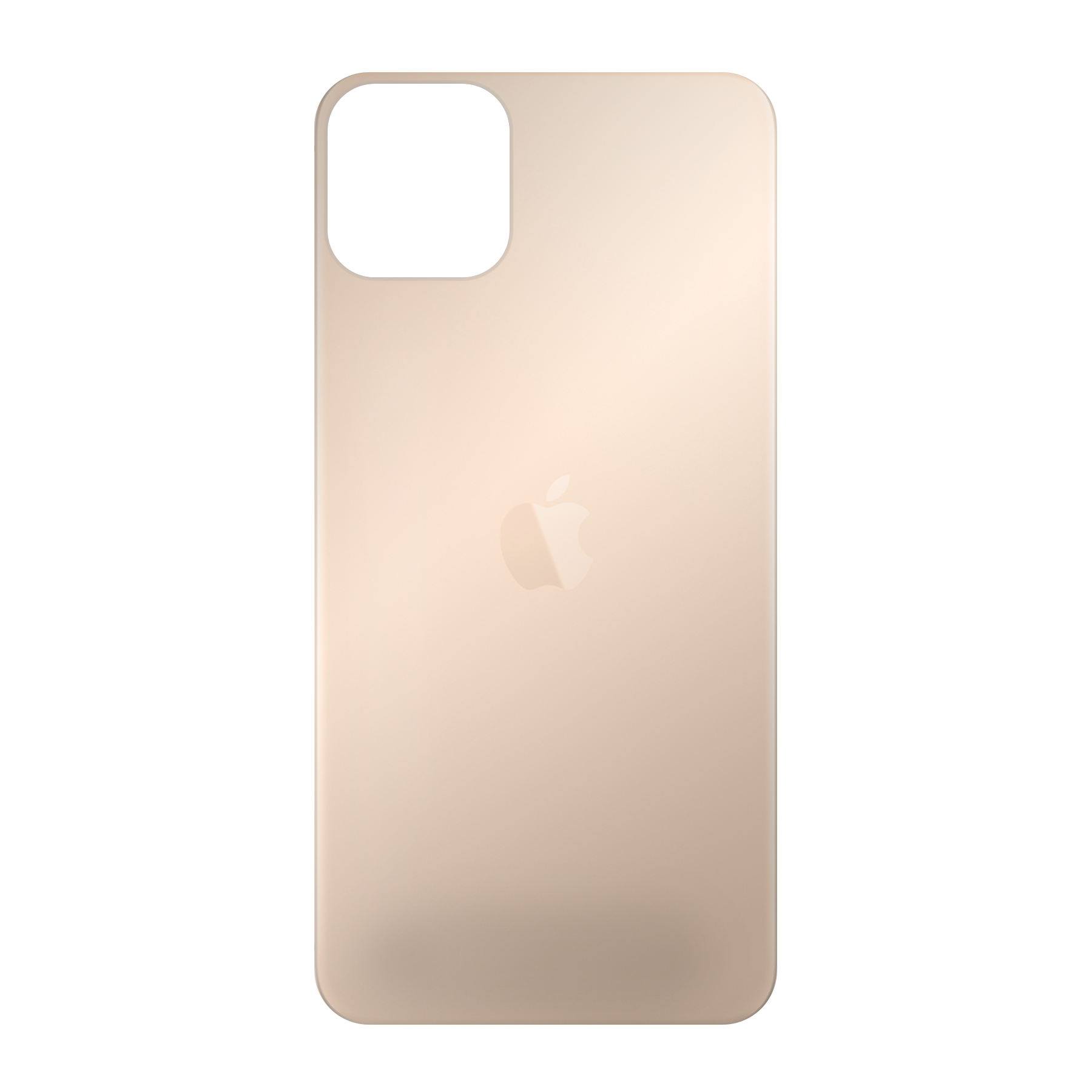 Apple iPhone 11 Pro Max Zachte hoes (achterkant bedrukt, transparant)