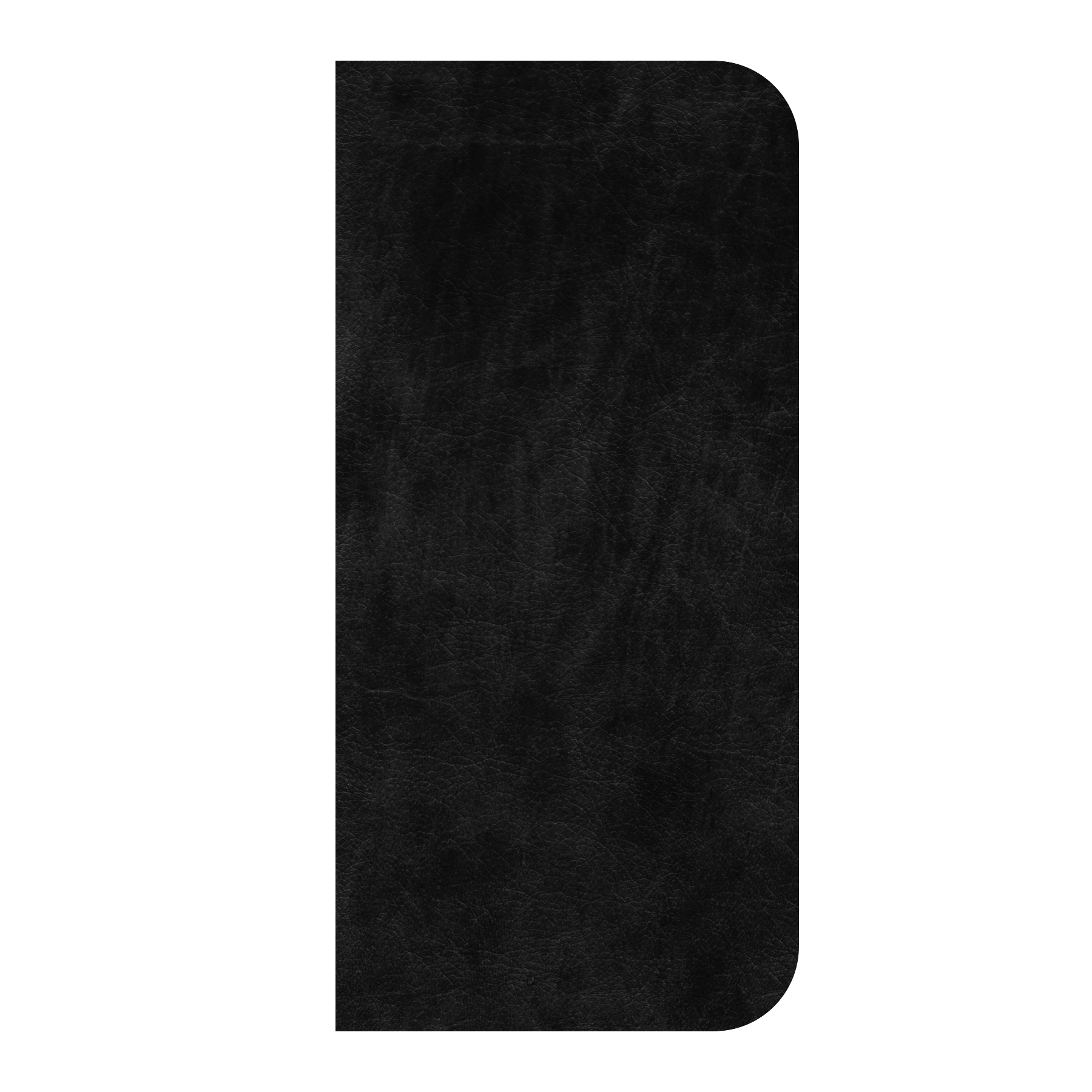Apple iPhone 14 Wallet hoesje (voorzijde bedrukt, zwart)