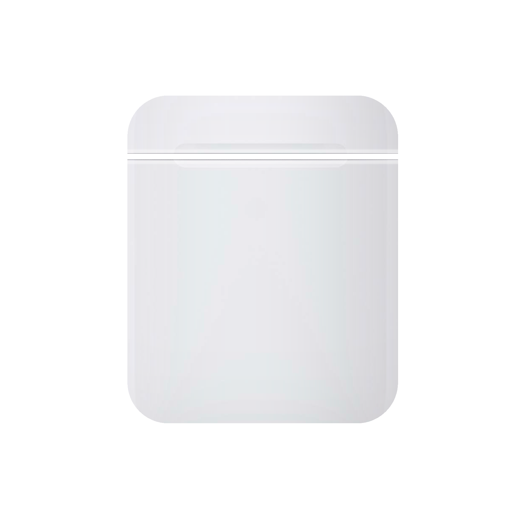 Apple AirPods 2 zachte case (voorkant bedrukt, transparant)