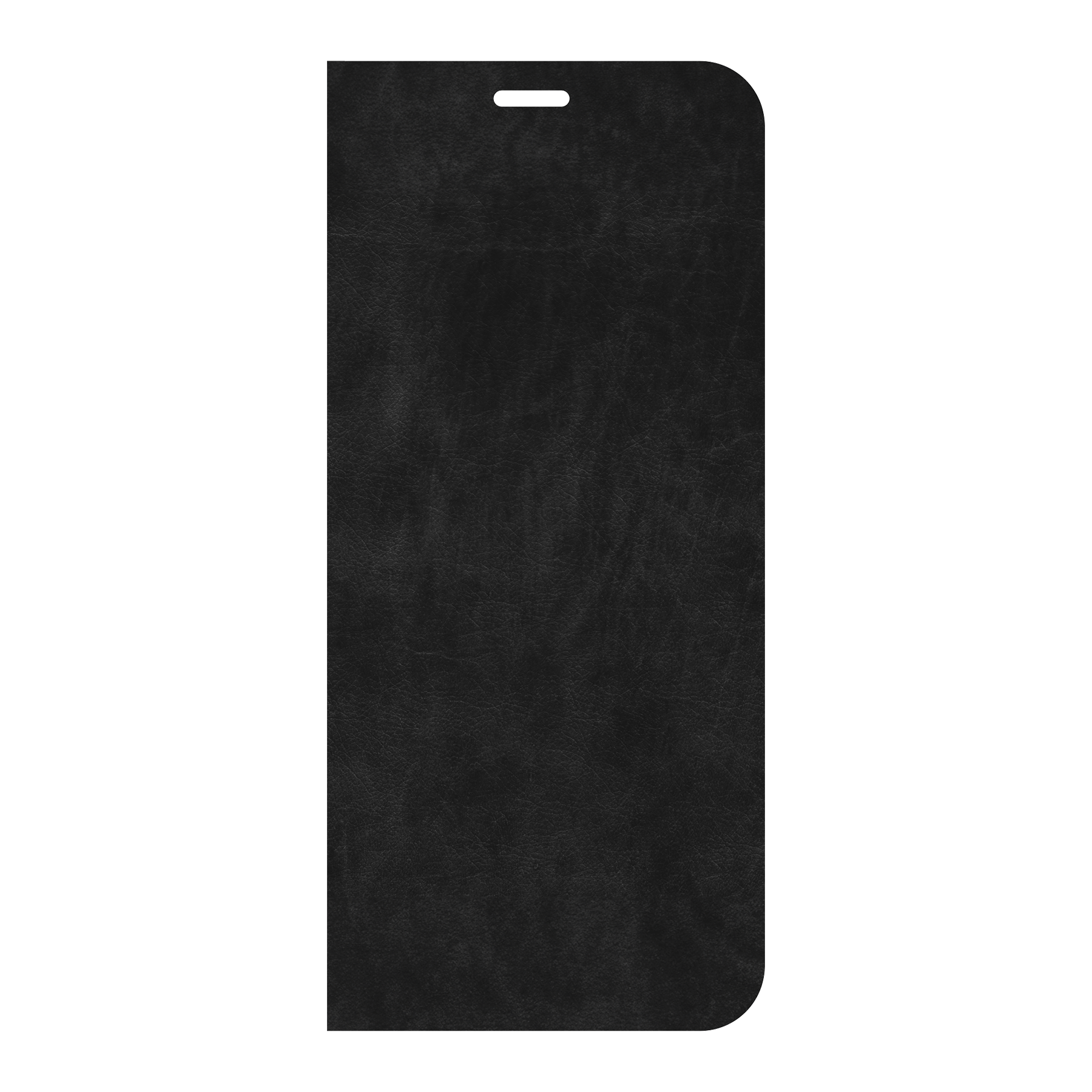 Samsung Galaxy A35 Wallet hoesje (voorzijde bedrukt, zwart)