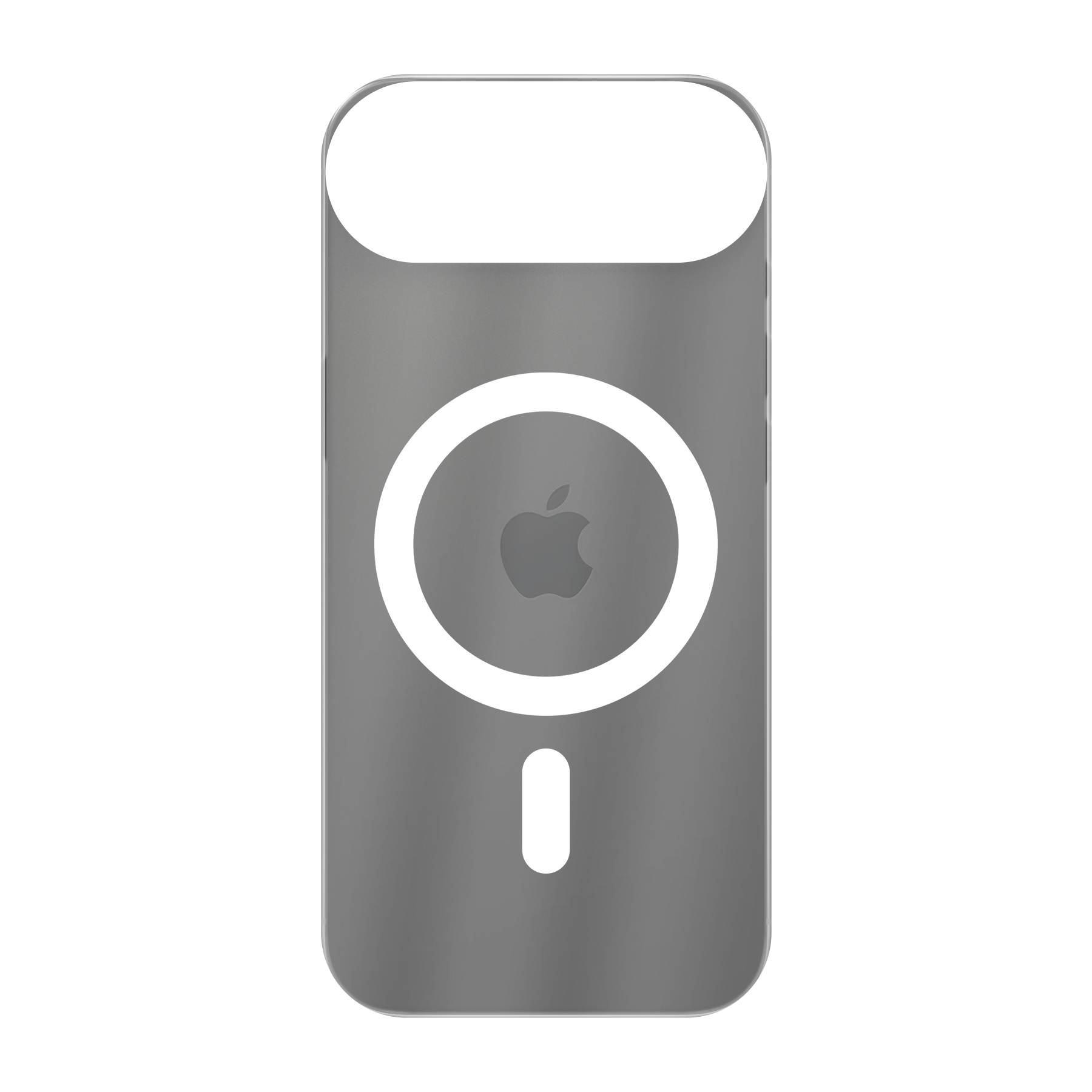 Apple iPhone Air Hybrid hoesje met MagSafe (achterkant bedrukt, transparant)